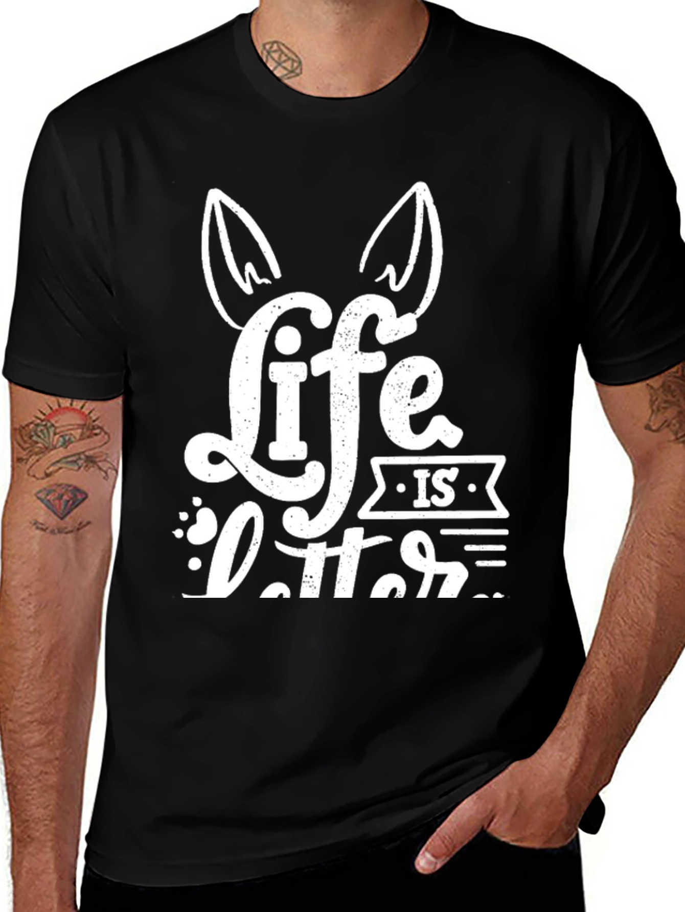 Variant 6 of Life is Better with Dogs T-Shirt