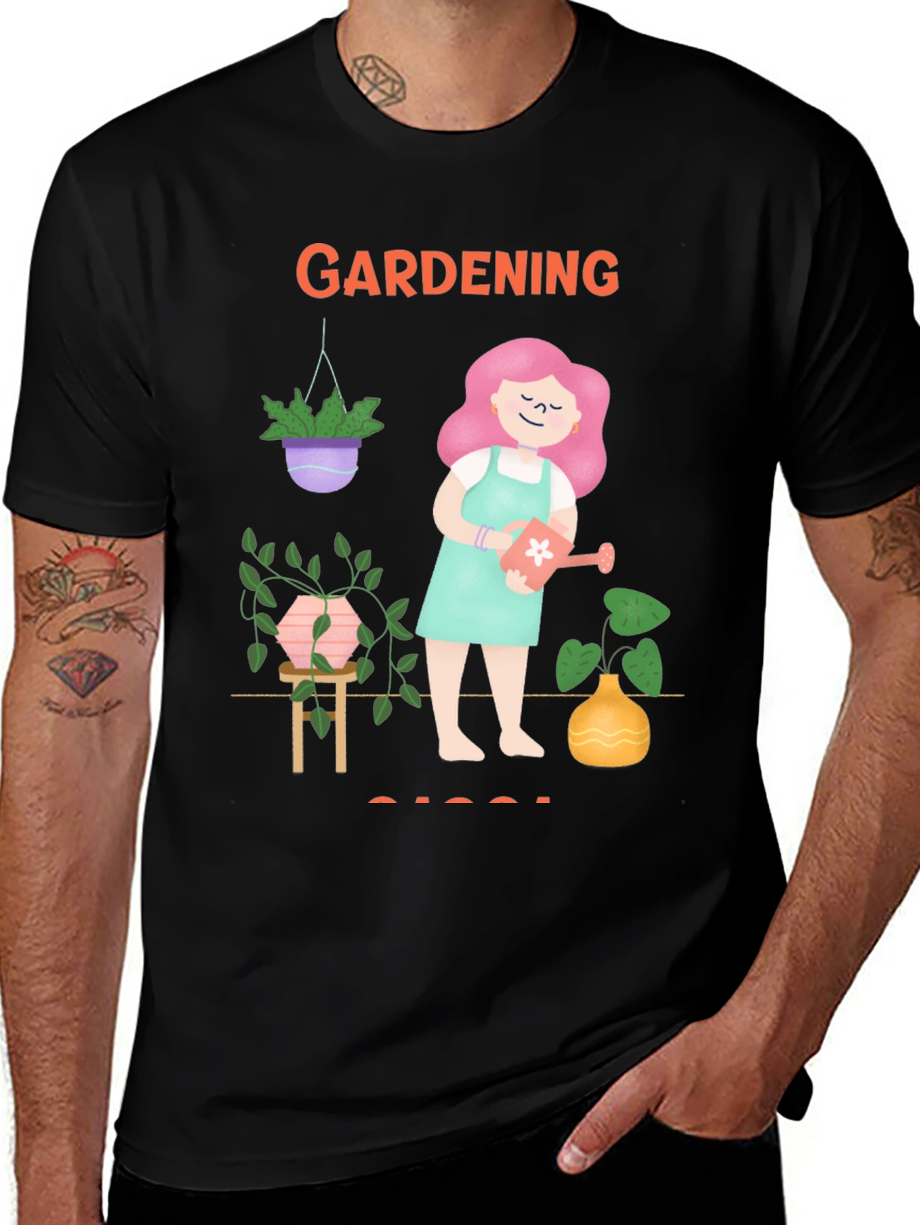 Variant 19 of Gardening T-Shirt Cute Plant Lover Tee