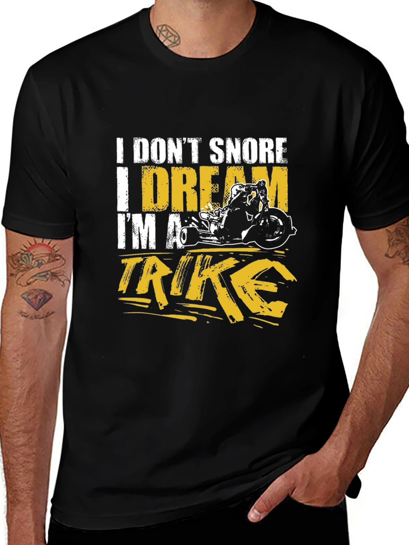 Variant 14 of Funny Trike Dream T-Shirt