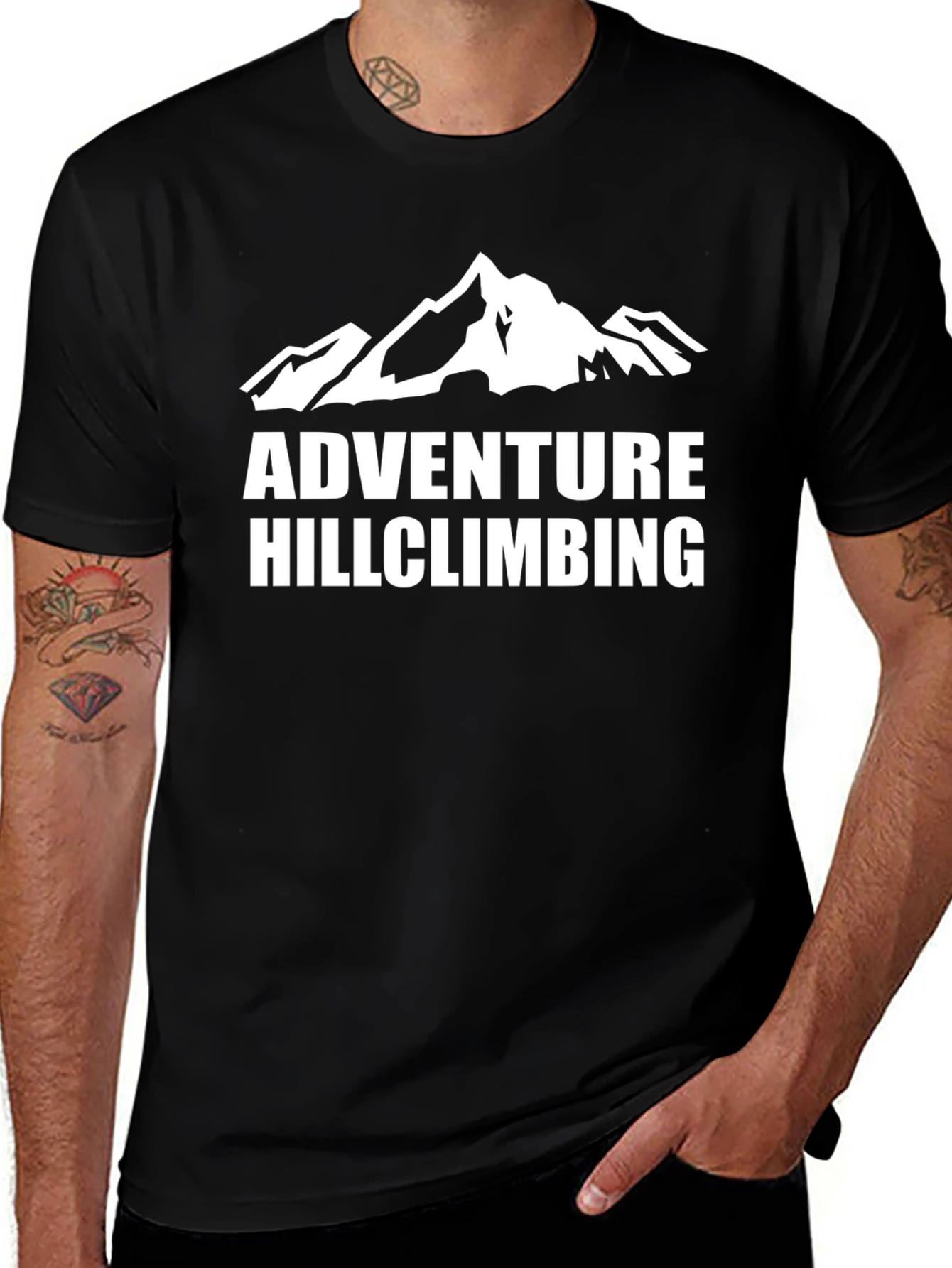 Variant 14 of Adventure Hillclimbing Graphic Tee