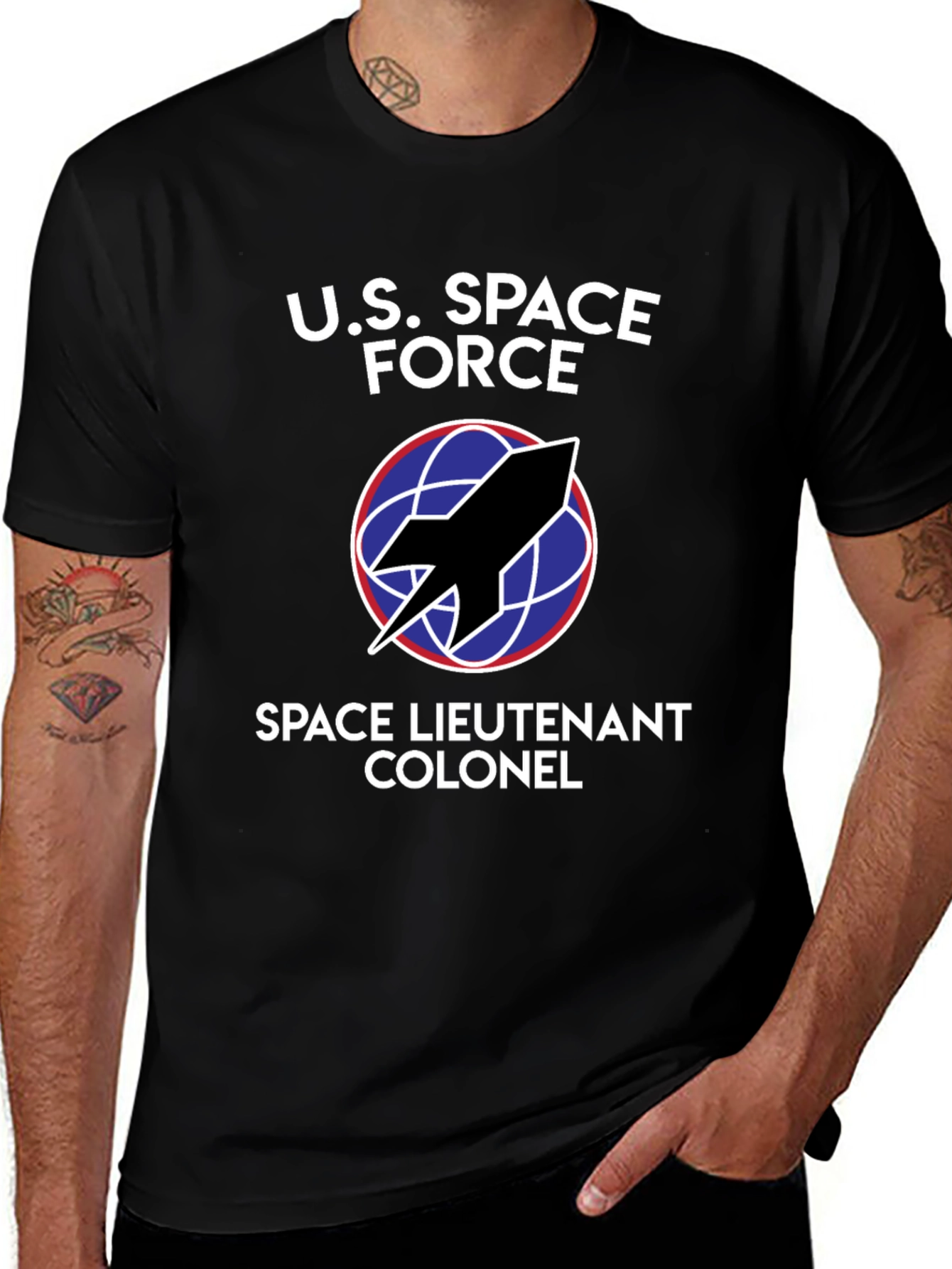 U.S. Space Force Space Lieutenant Colonel Graphic Tee