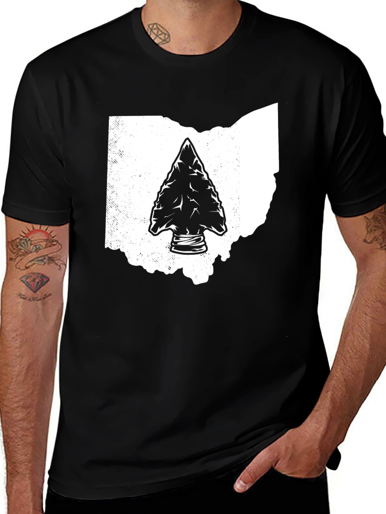 Ohio Arrowhead T-Shirt - State Pride Tee