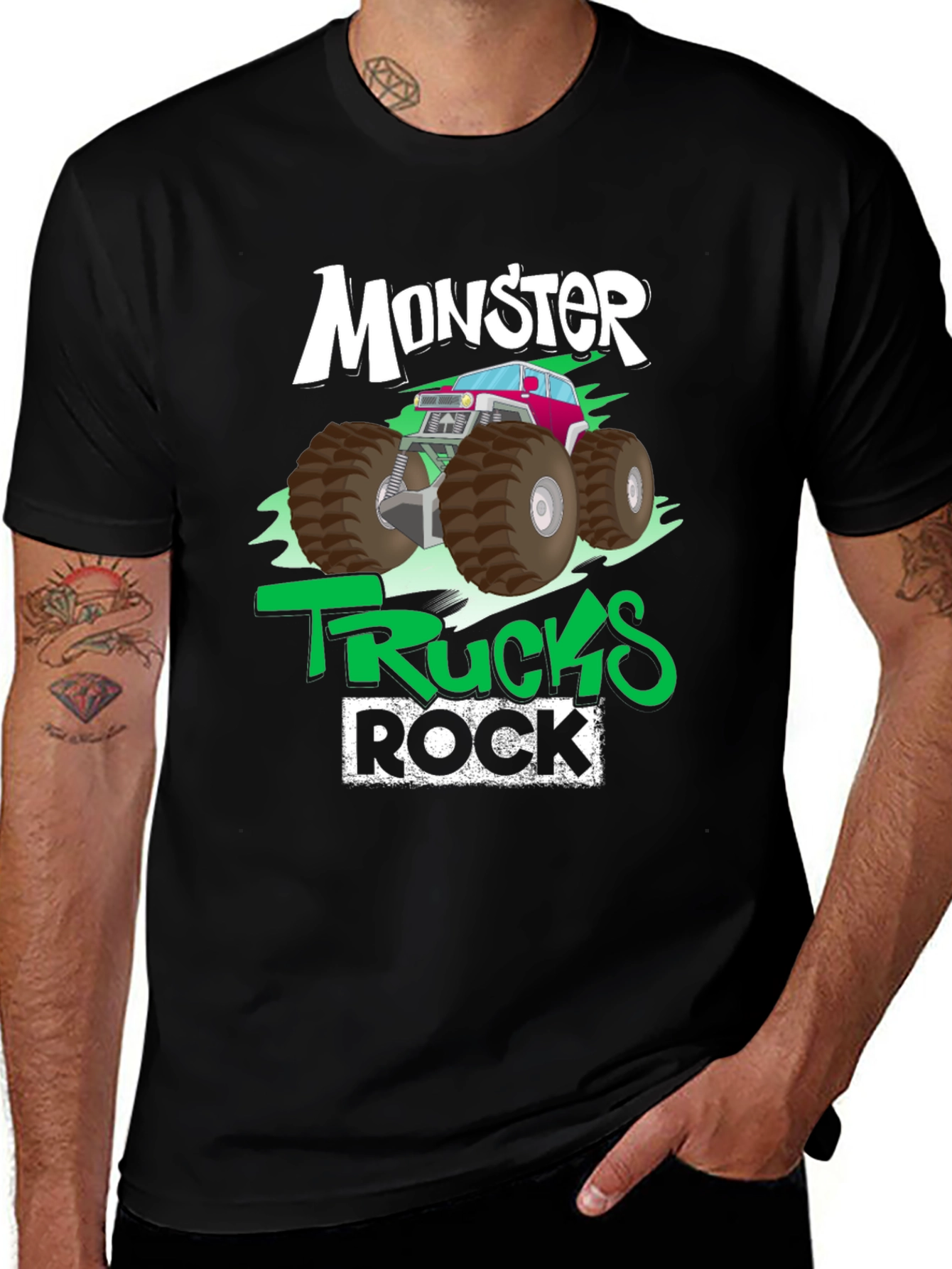 Variant 23 of Monster Truck Graphic Tee