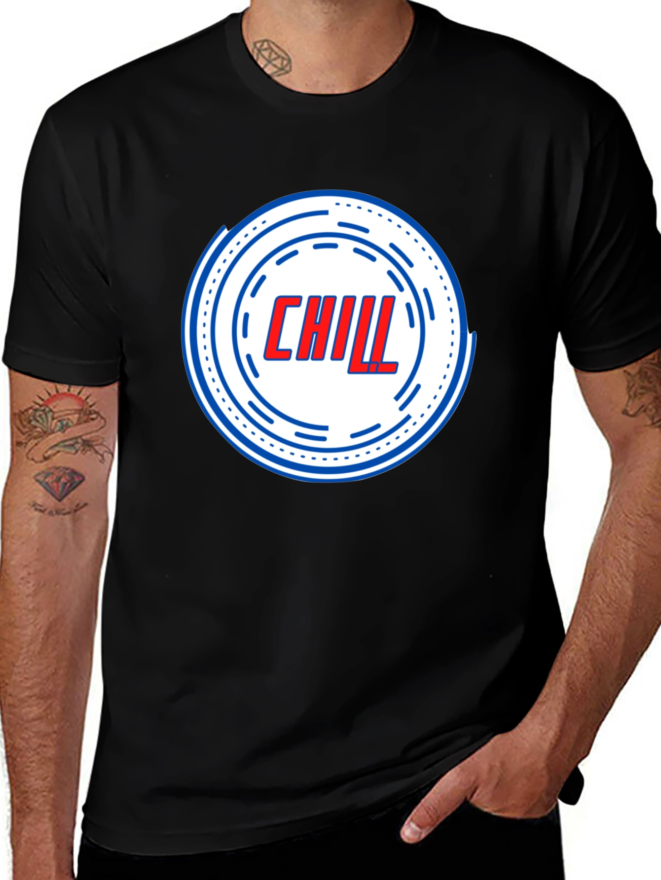 Chill Graphic Tee - Cool Casual Shirt