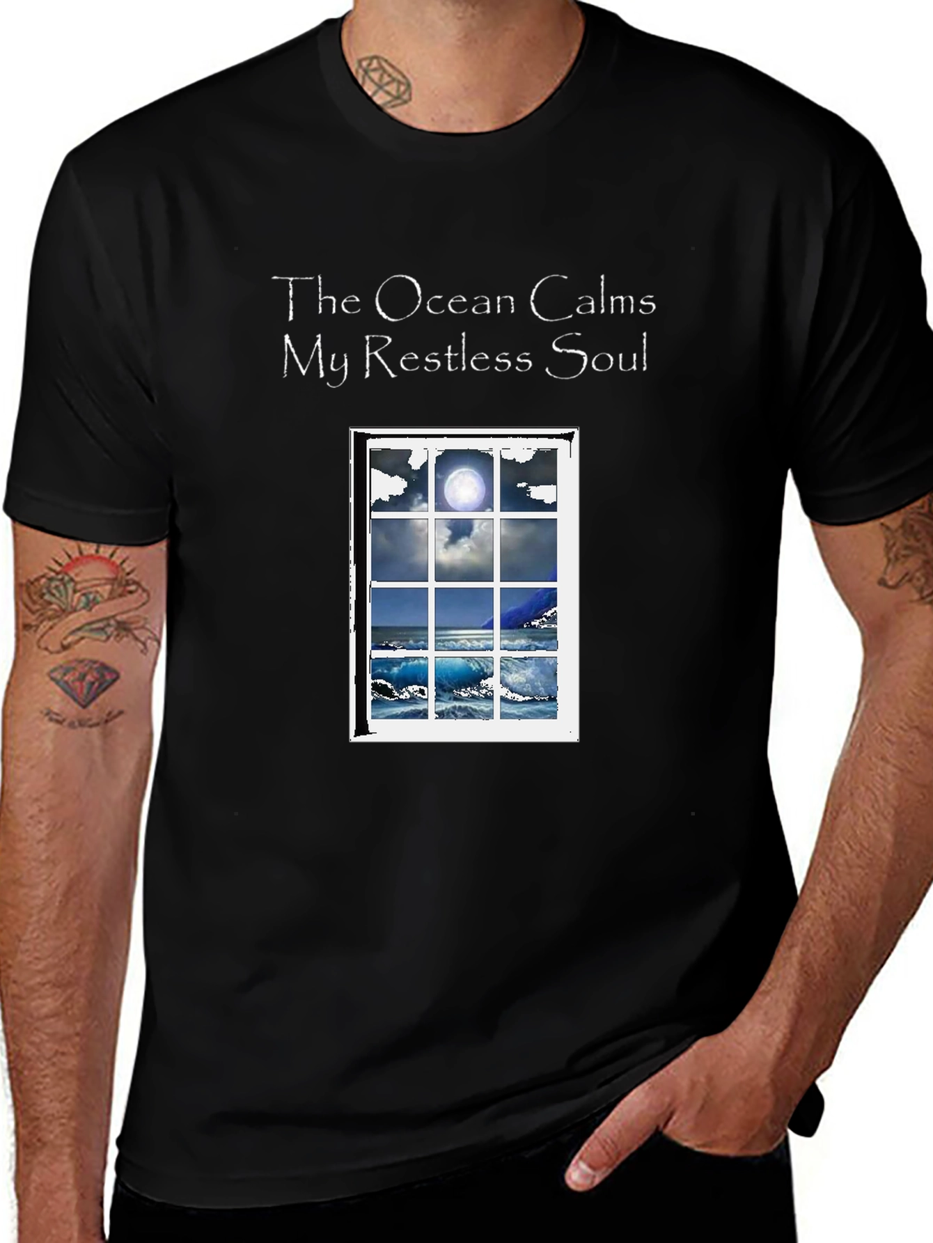 Variant 23 of Ocean Calms Soul T-Shirt