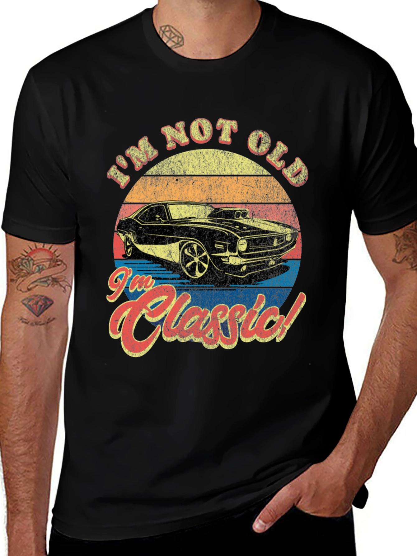 Variant 18 of I'm Not Old I'm Classic Car T-Shirt
