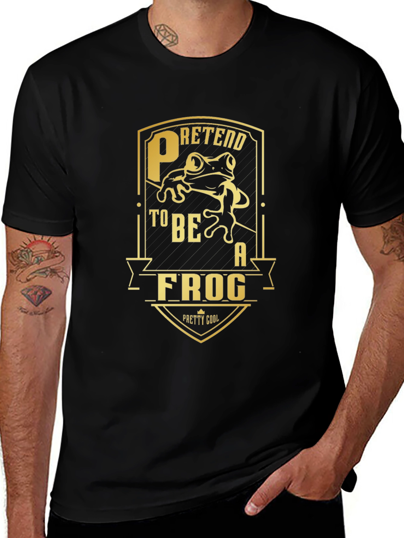 Variant 18 of Pretend to be a Frog Graphic Tee