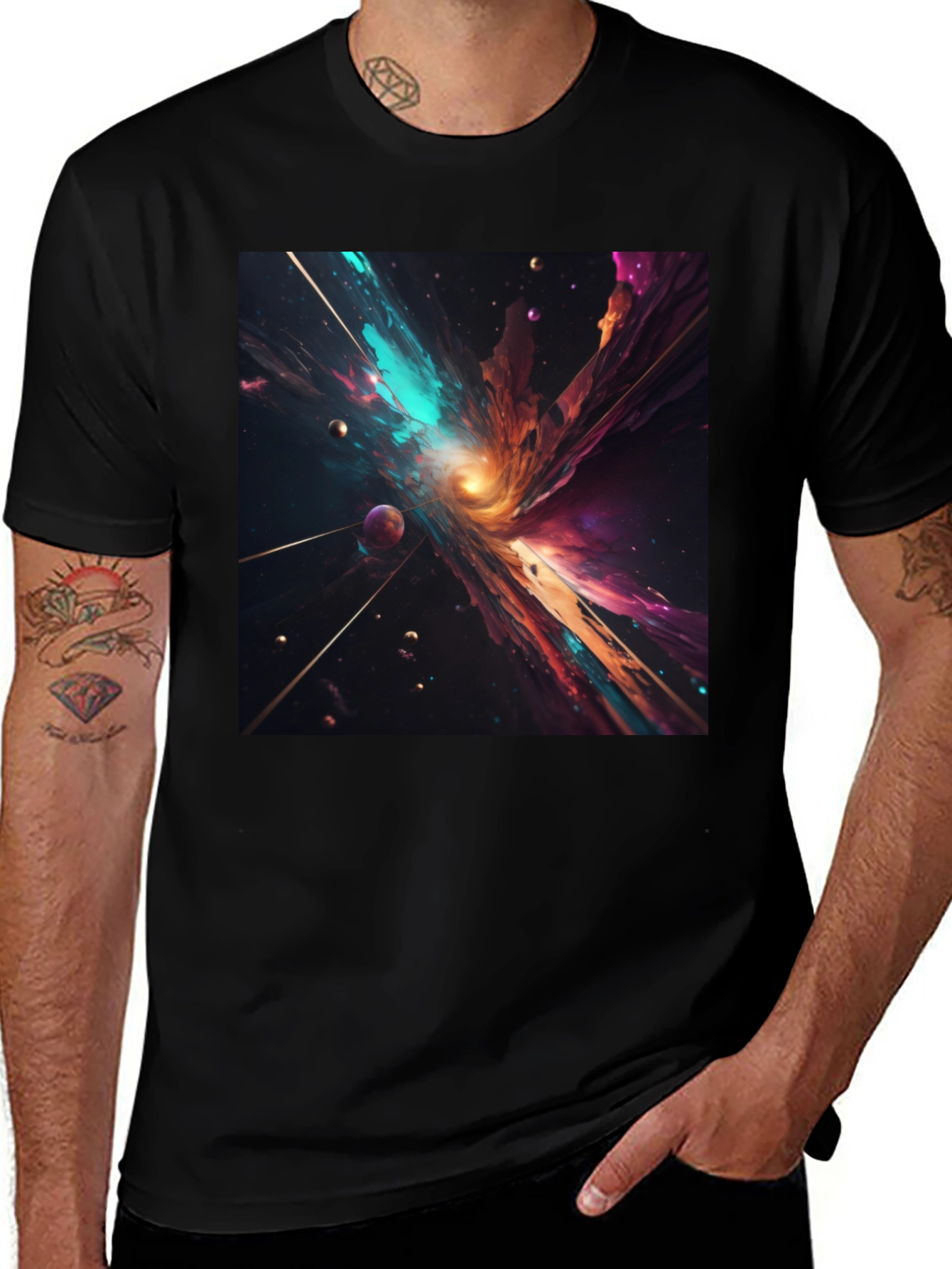 Cosmic Vortex T-Shirt