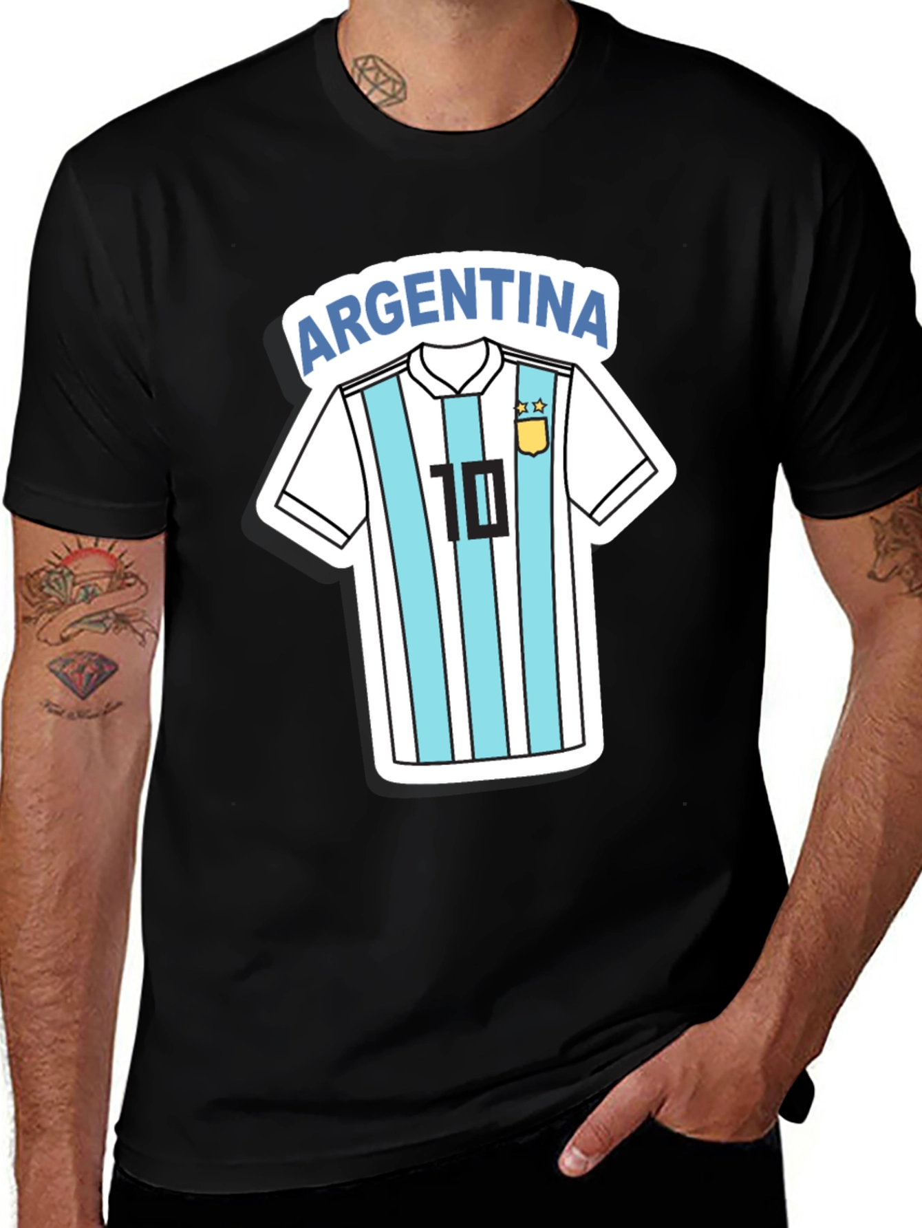 Argentina Jersey T-Shirt - Soccer Fan Apparel