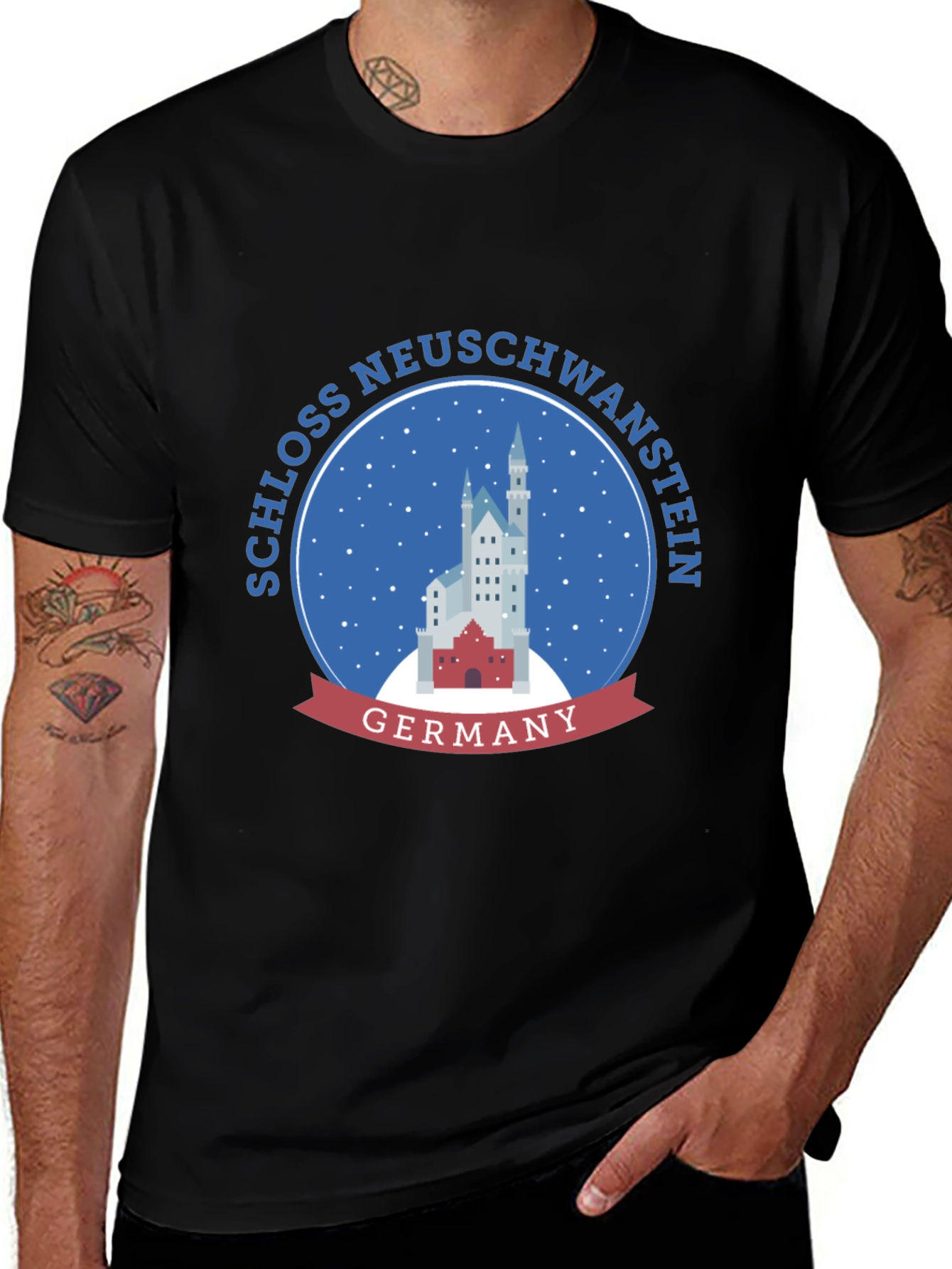 Schloss Neuschwanstein Germany T-Shirt
