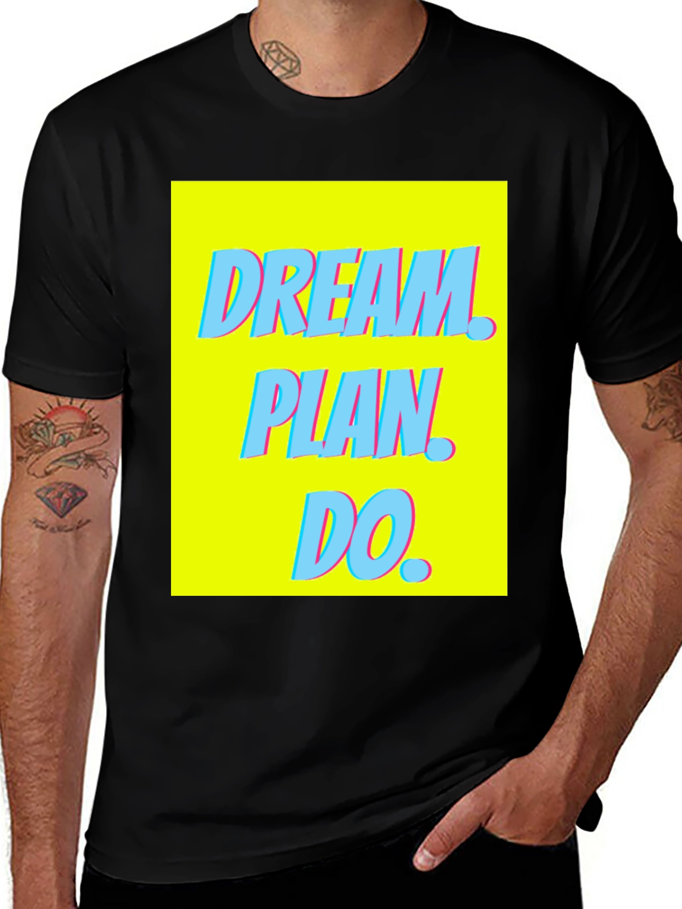 Variant 25 of Dream Plan Do Graphic Tee