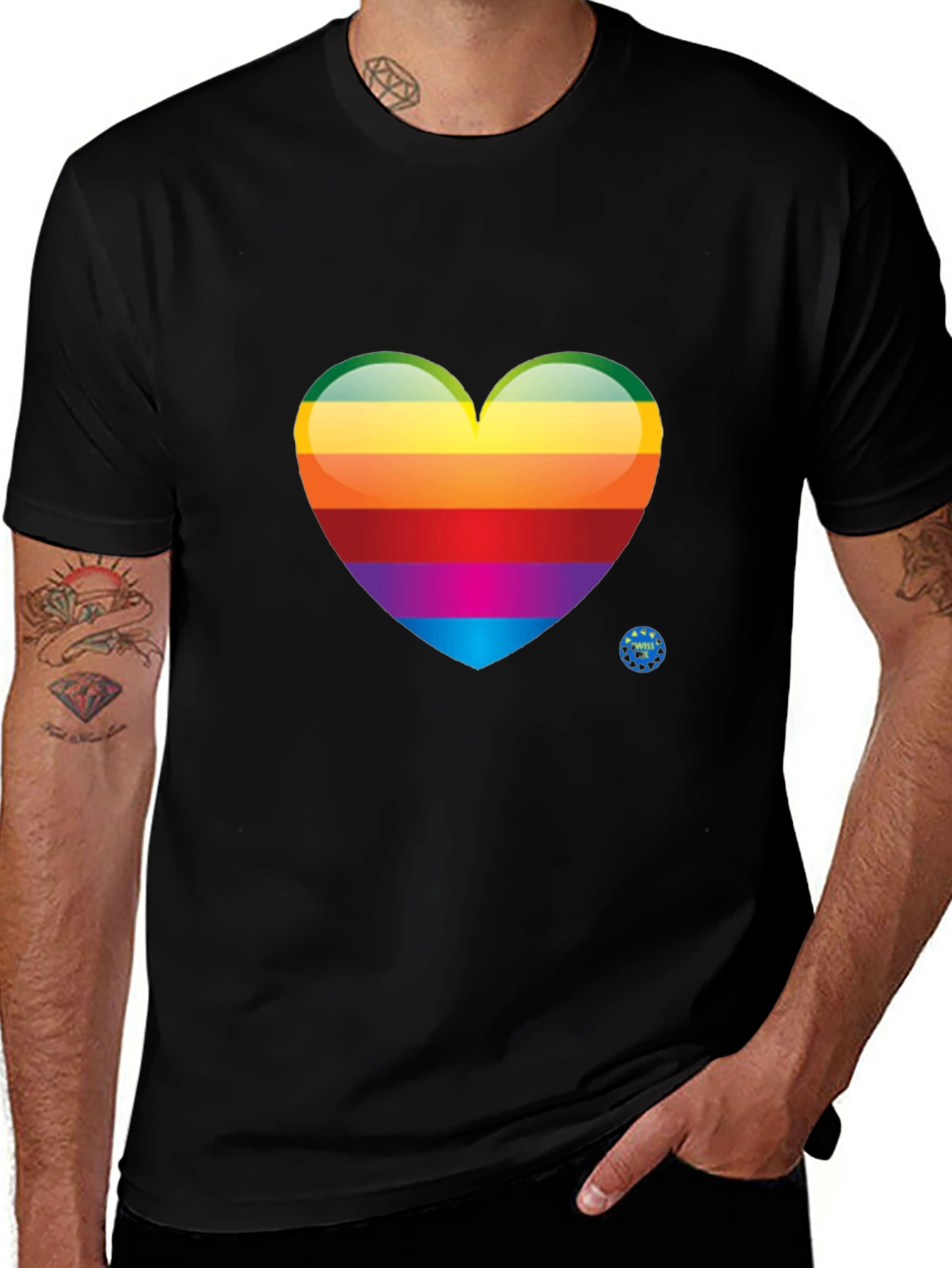 Rainbow Heart T-Shirt