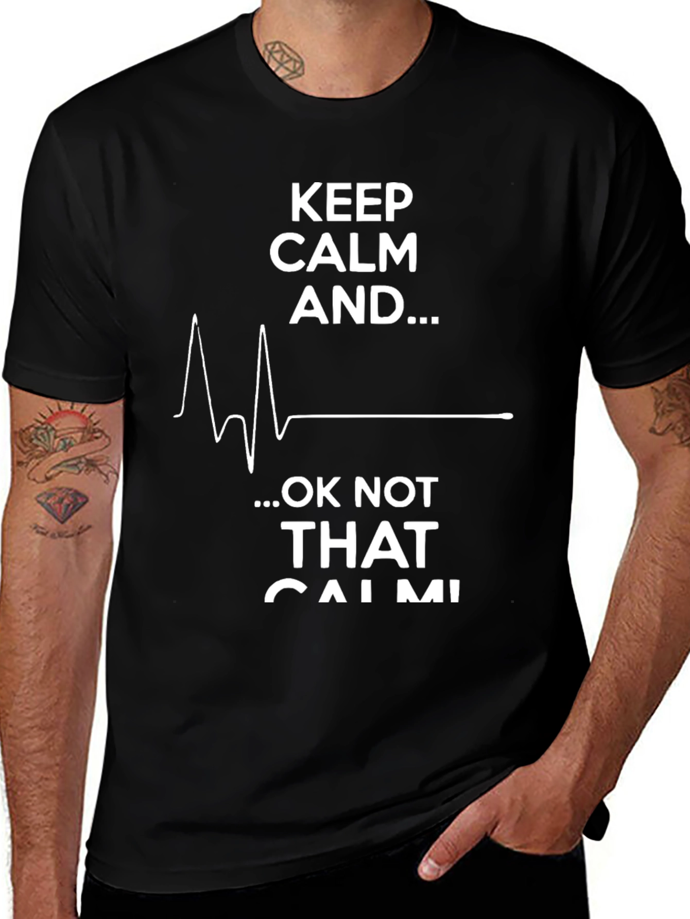 Variant 25 of Keep Calm Funny Graphic T-Shirt