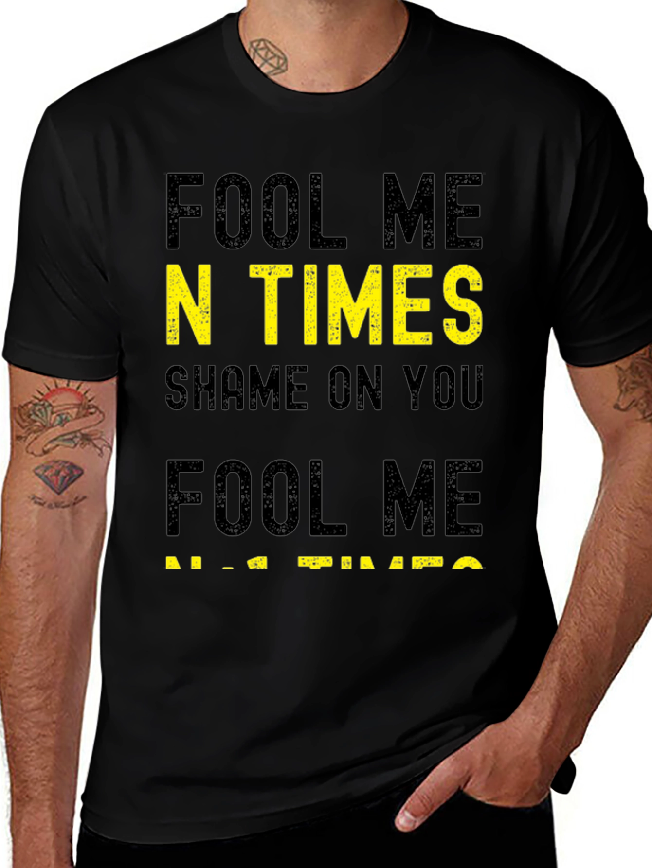 Variant 6 of Fool Me N Times T-Shirt