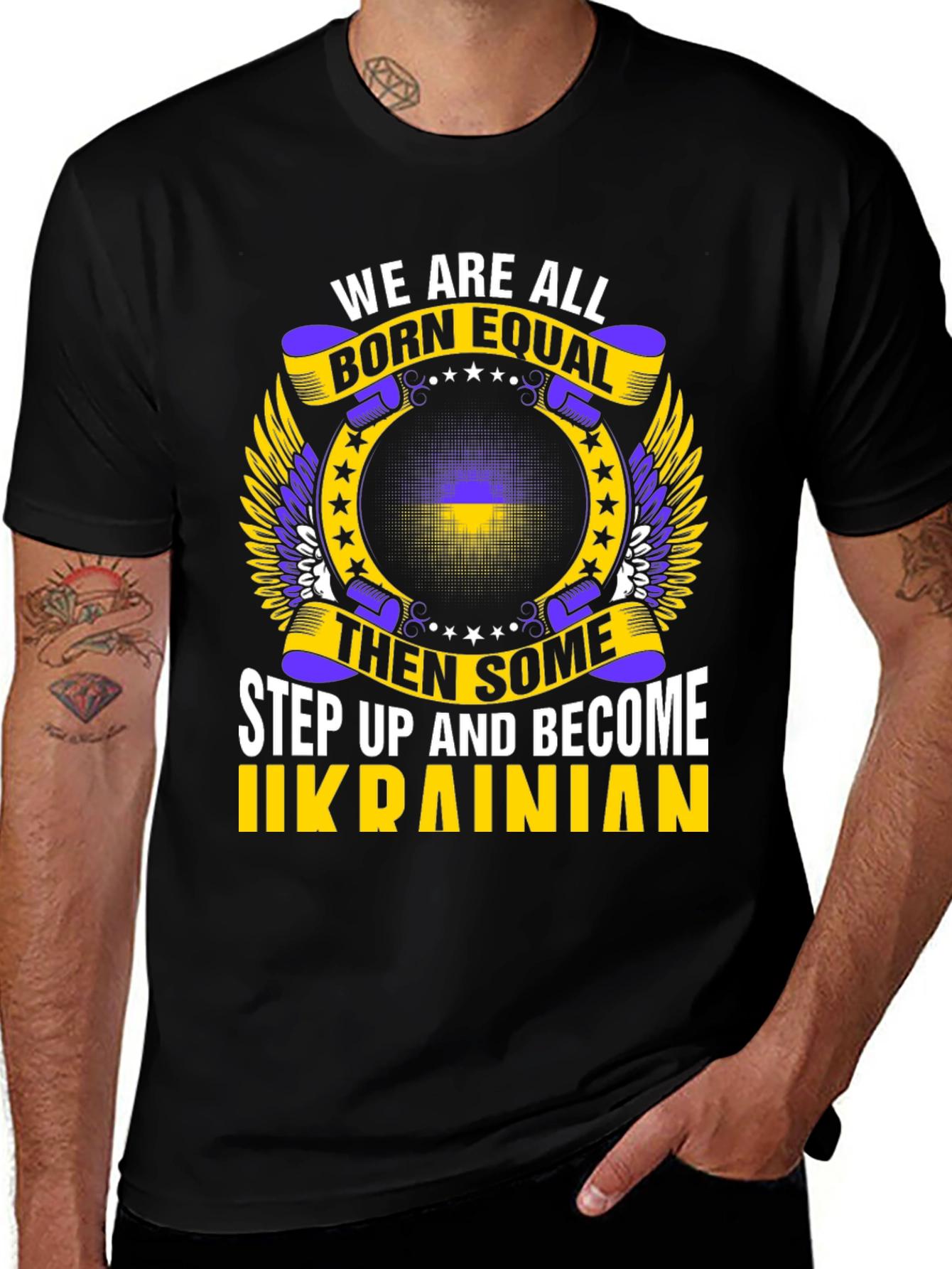 Ukrainian Pride T-Shirt - Born Equal