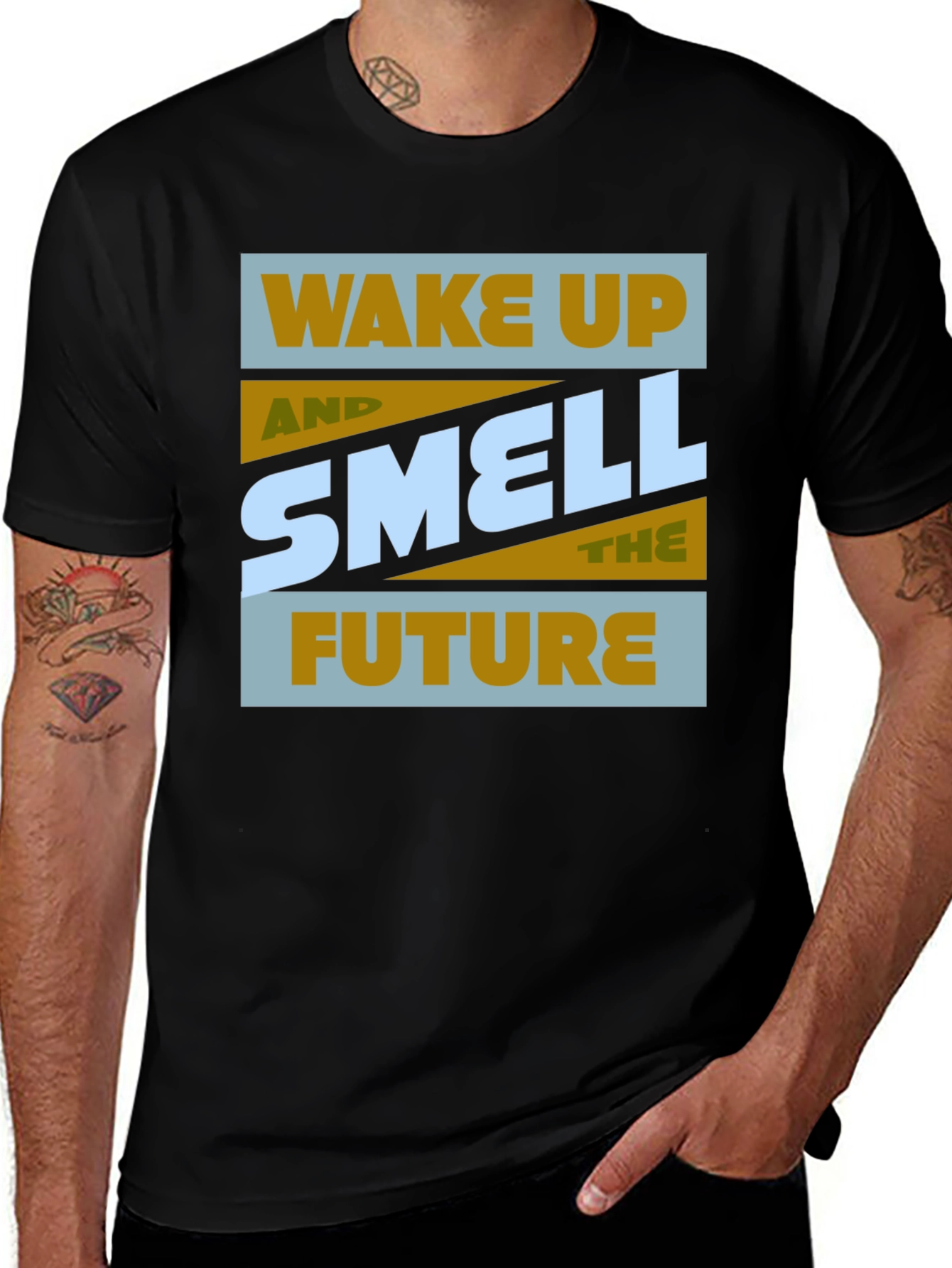 Variant 5 of Wake Up and Smell the Future Graphic T-Shirt
