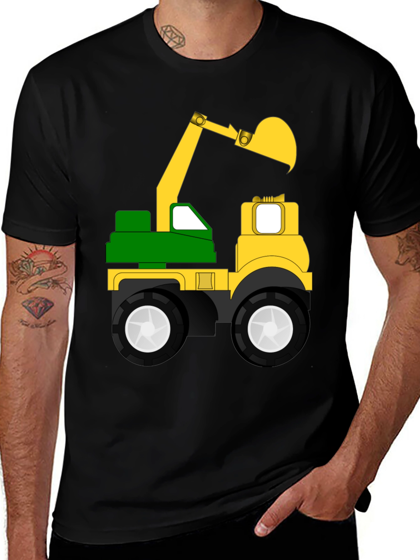 Variant 25 of Construction Truck Graphic Tee