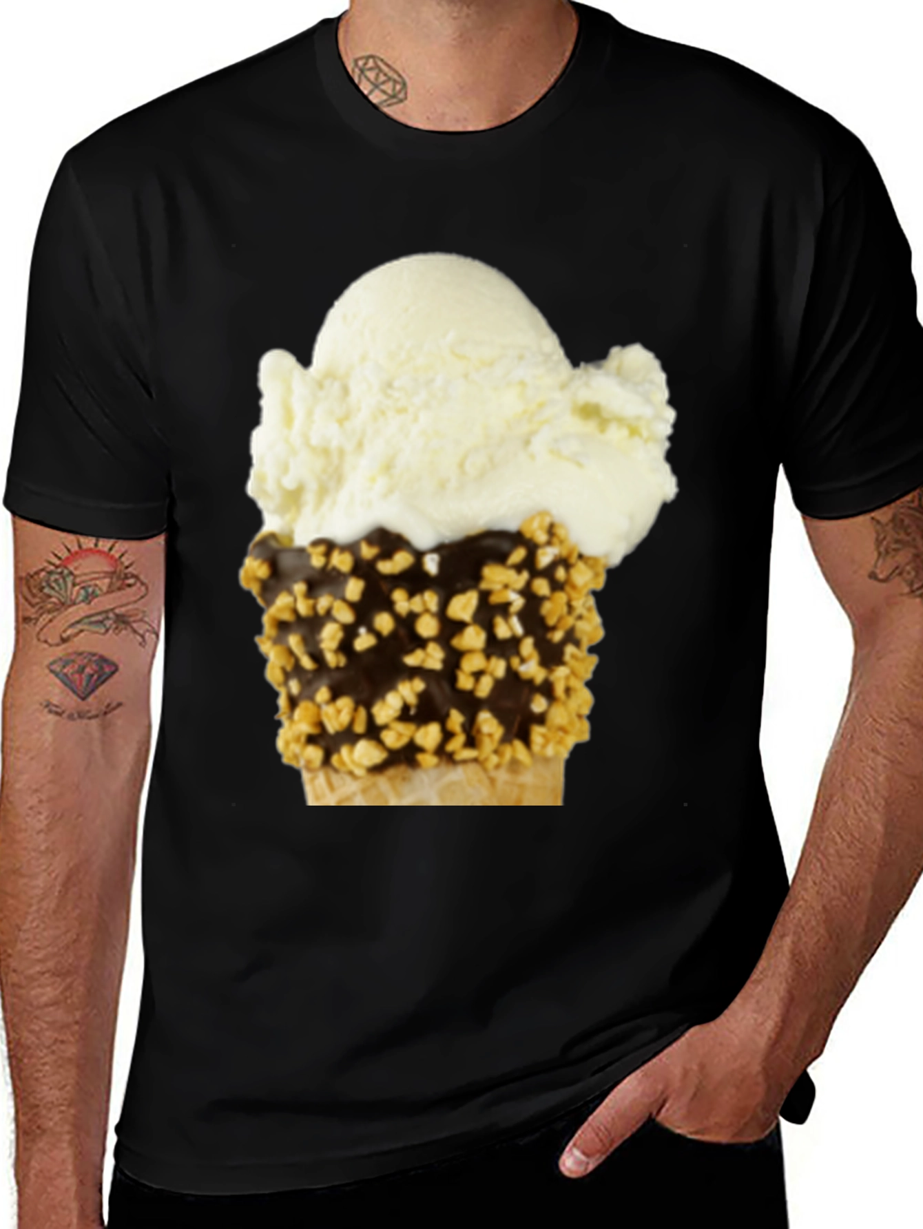 Ice Cream Cone Graphic Tee