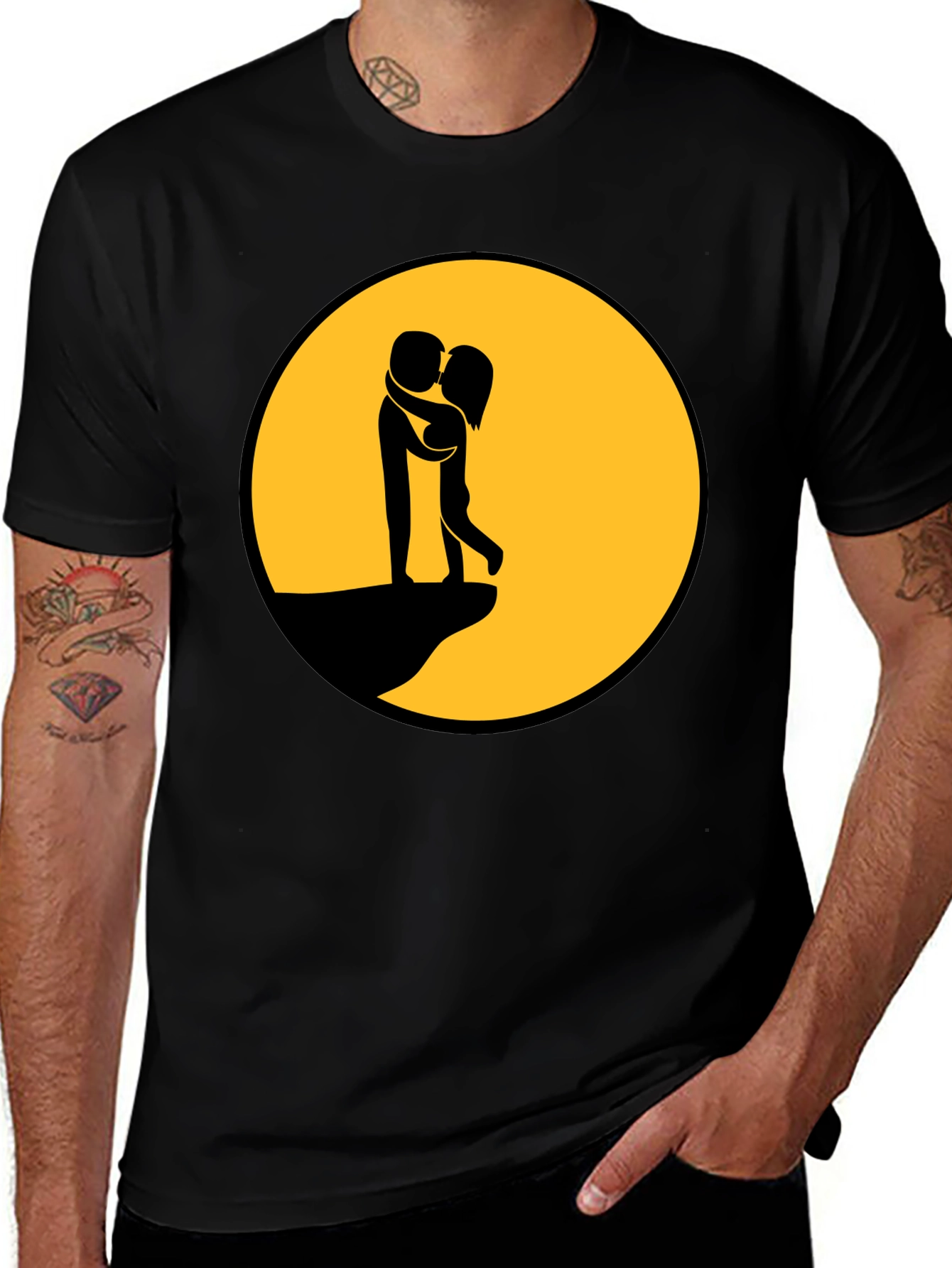 Variant 28 of Romantic Silhouette T-Shirt