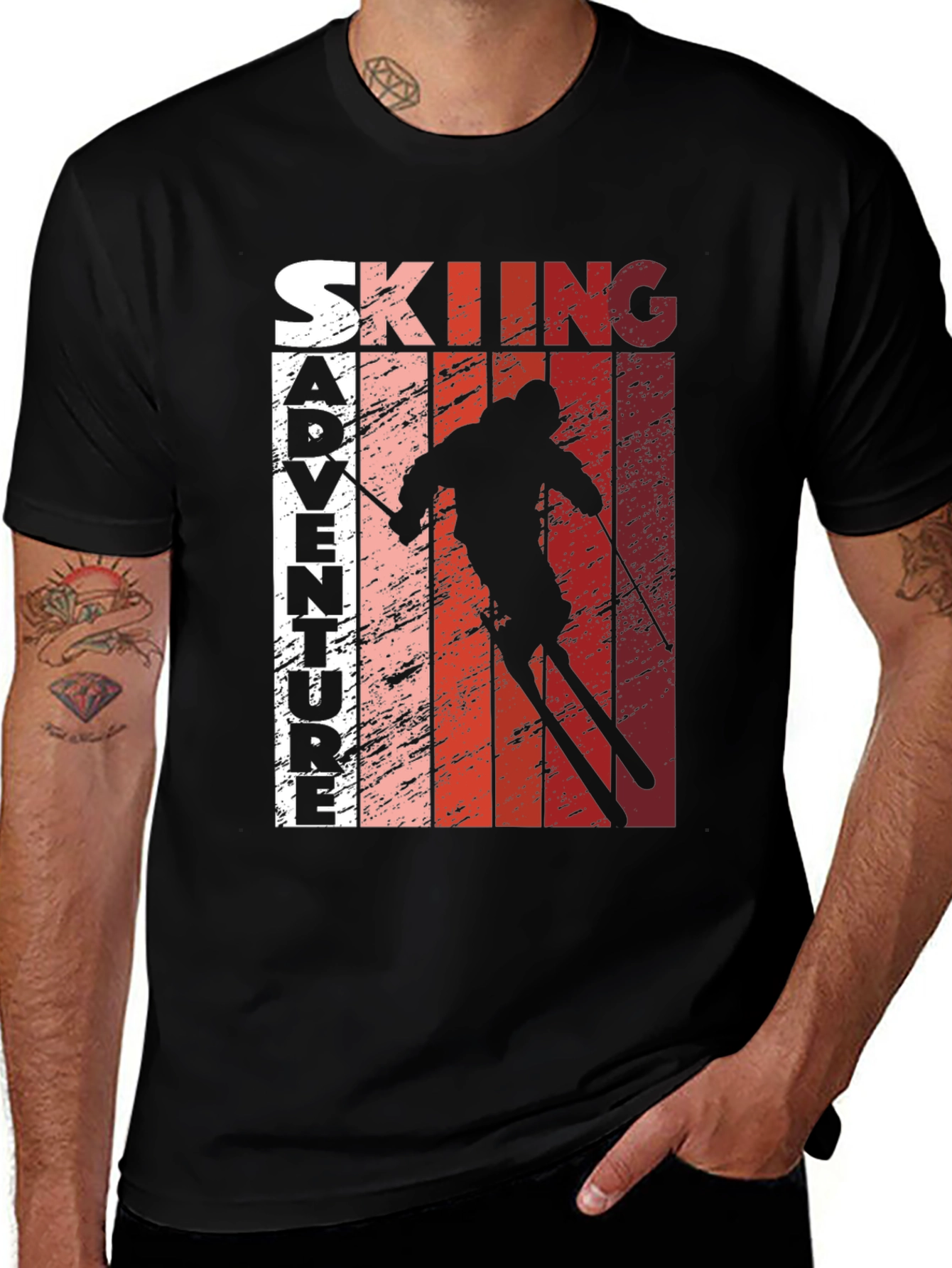 Variant 28 of Skiing Adventure T-Shirt