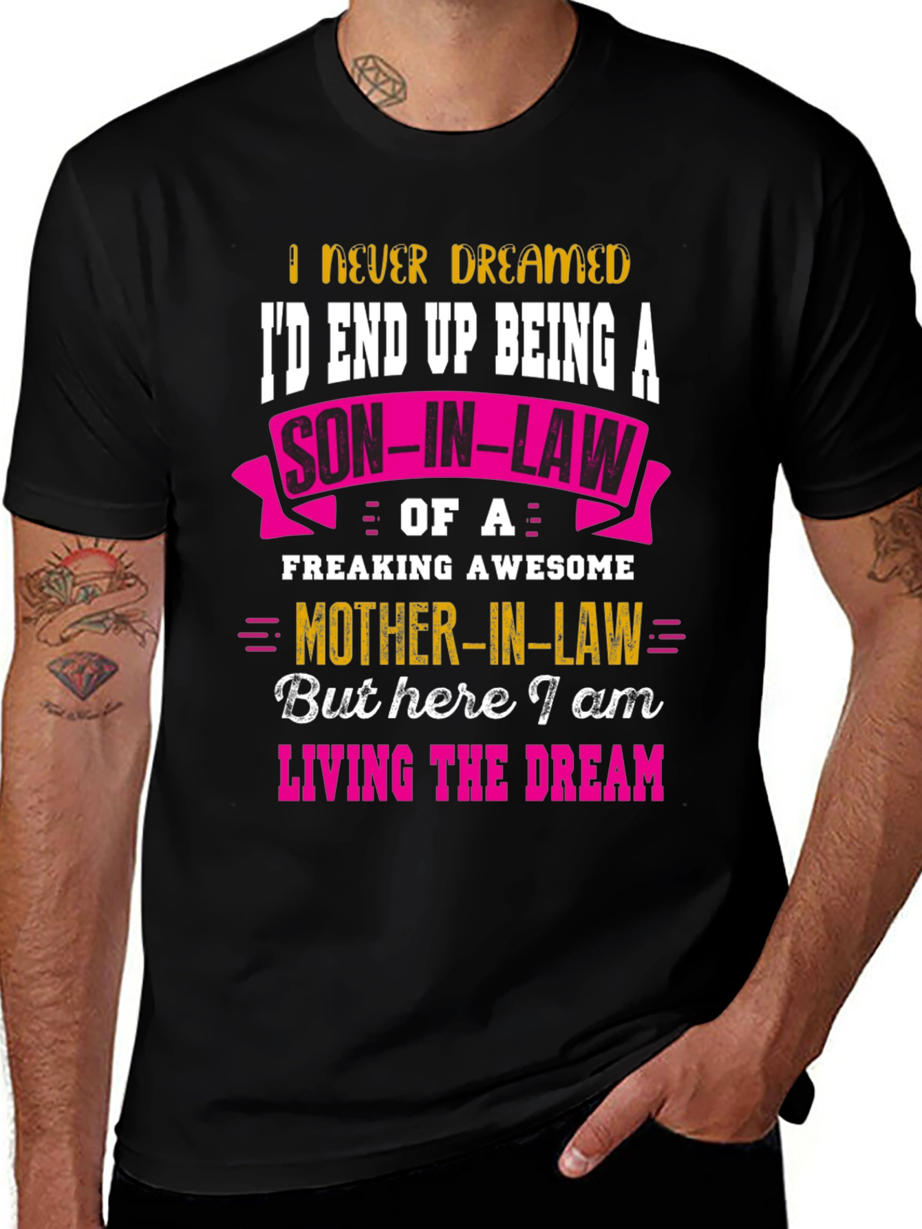 Variant 9 of Son-in-Law T-Shirt - Awesome Mother-in-Law