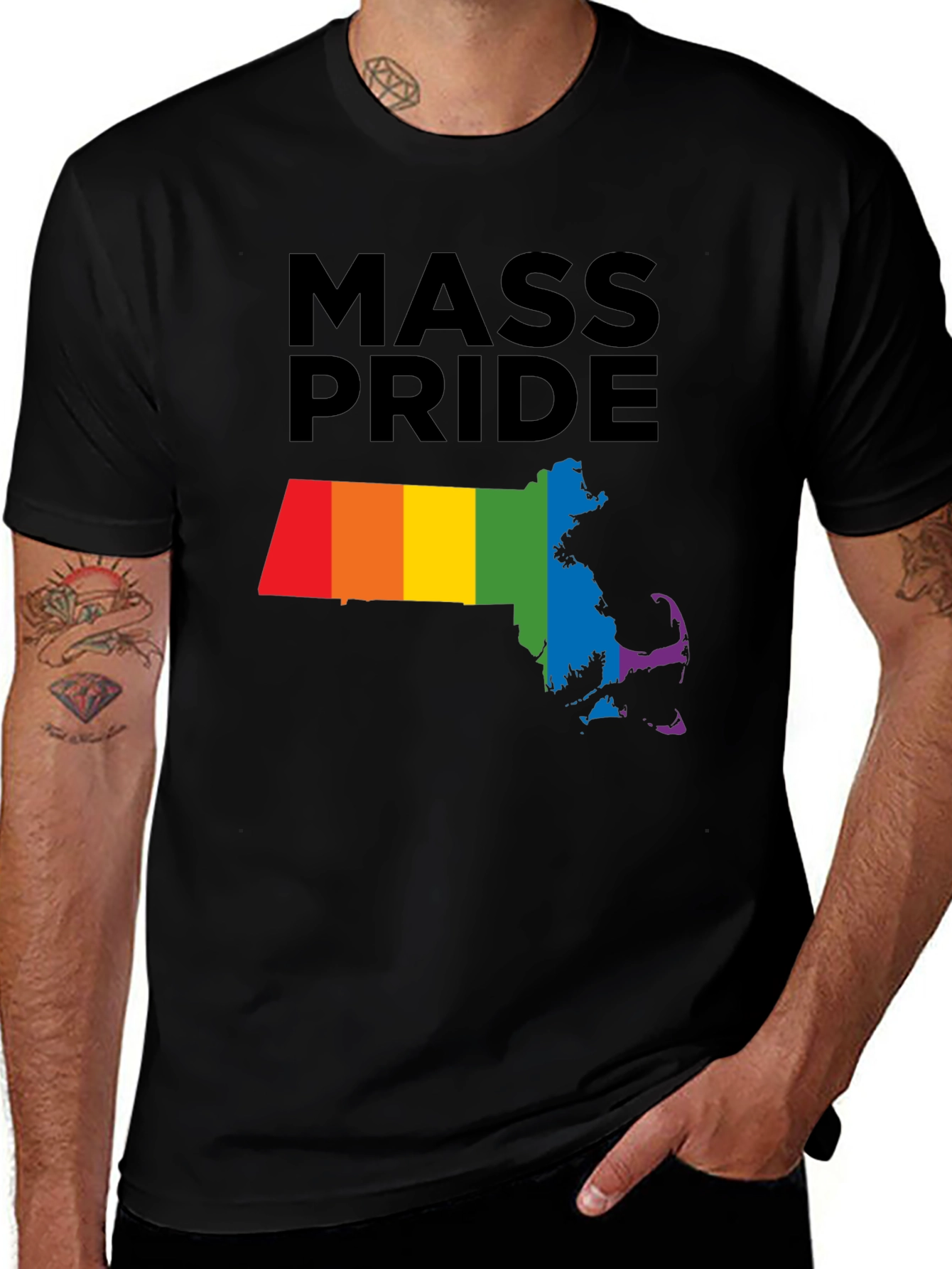 Mass Pride LGBTQ+ T-Shirt