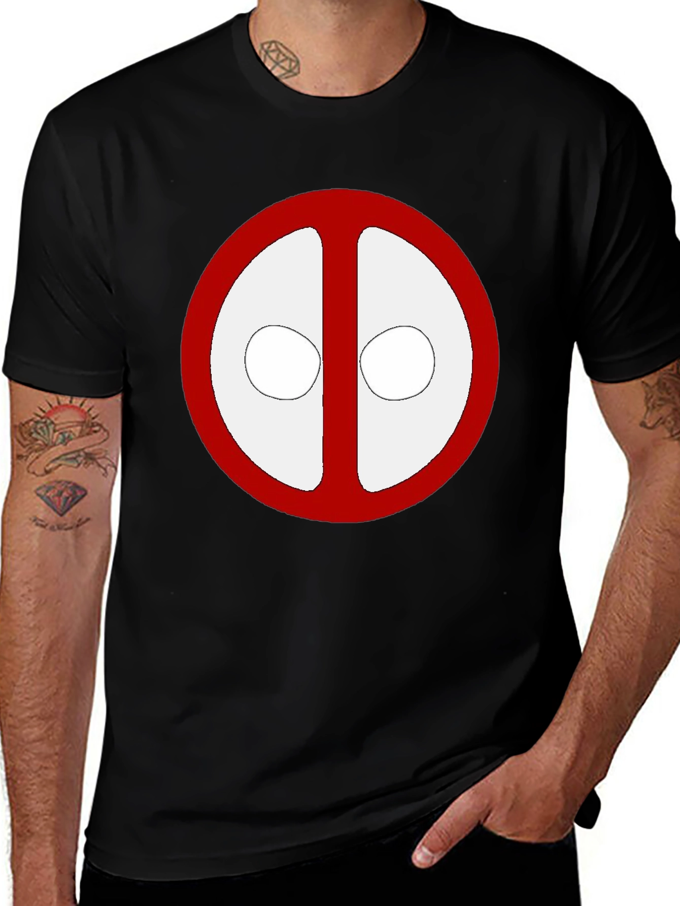 Variant 12 of Deadpool Inspired Graphic T-Shirt