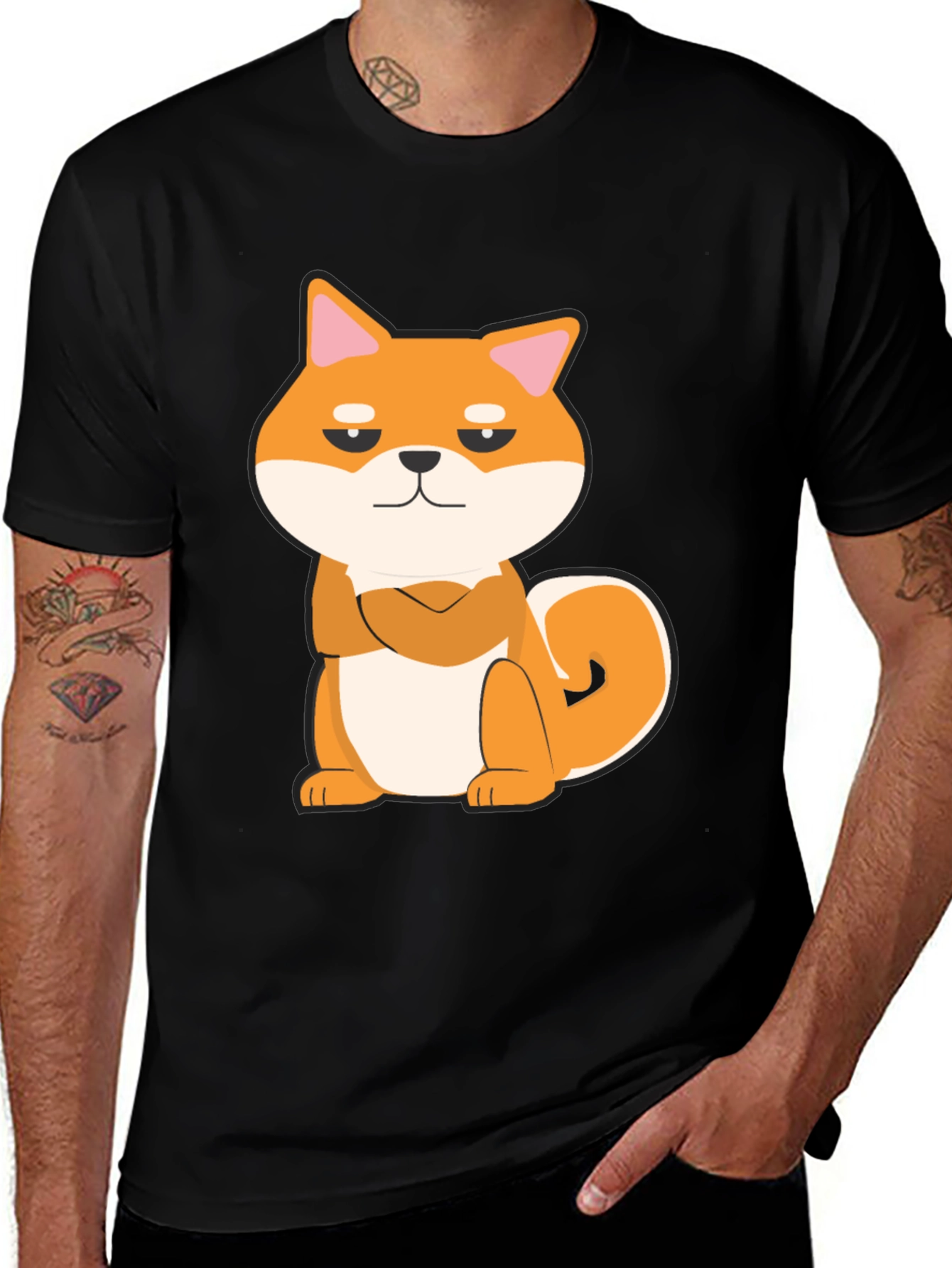 Shiba Inu Dog Graphic T-Shirt - Cool & Casual Style