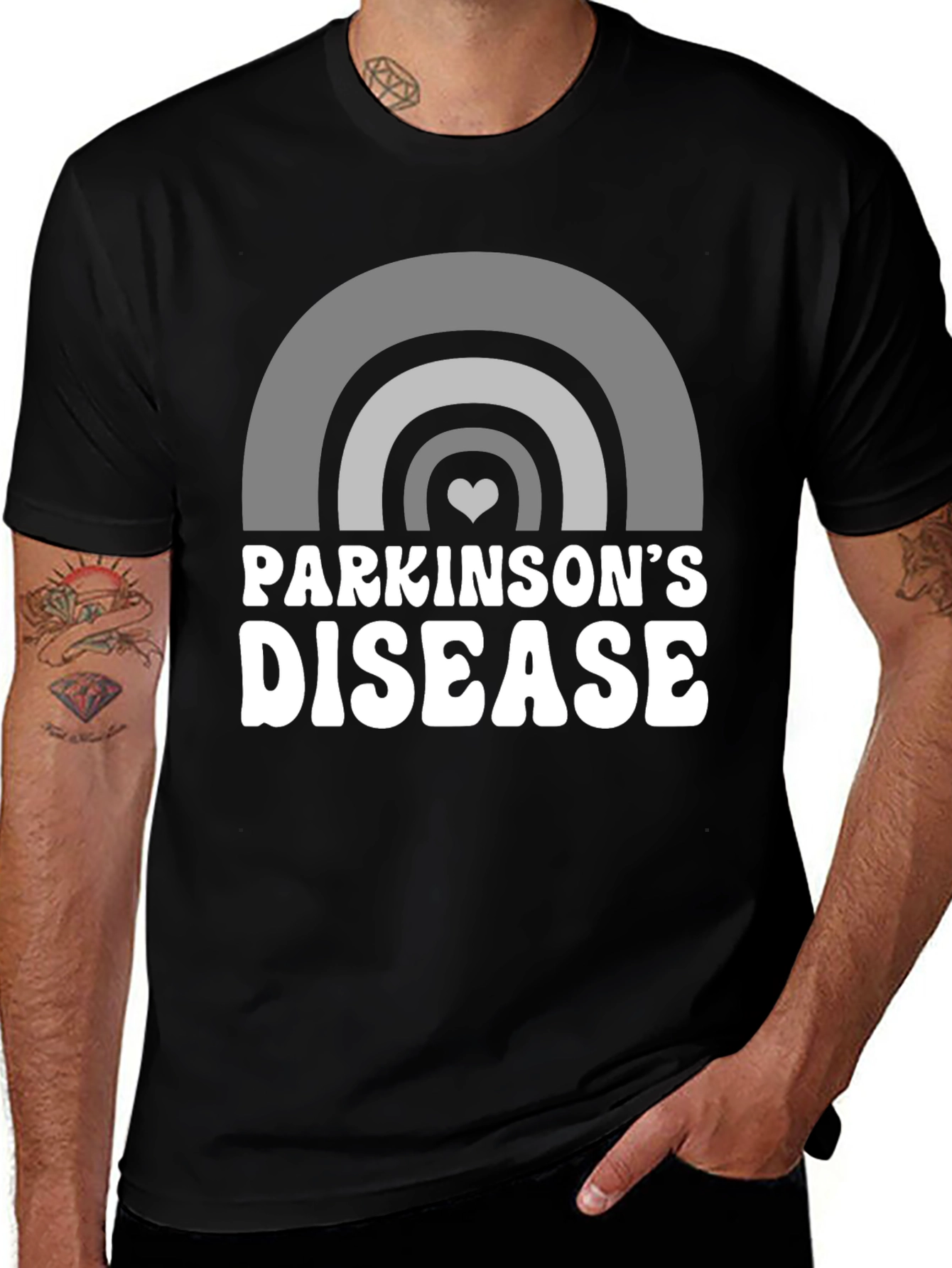 Parkinson's Awareness Ribbon T-Shirt