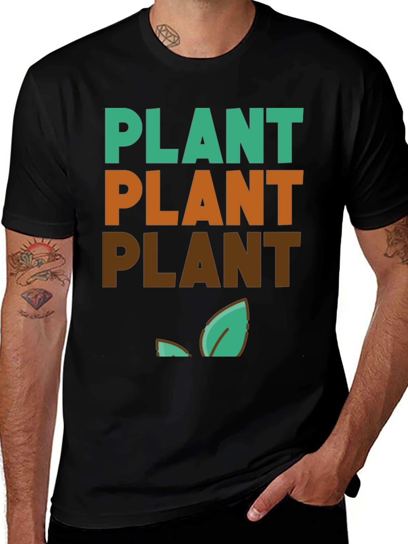Variant 7 of Plant Lover Graphic Tee - Nature Inspired Shirt