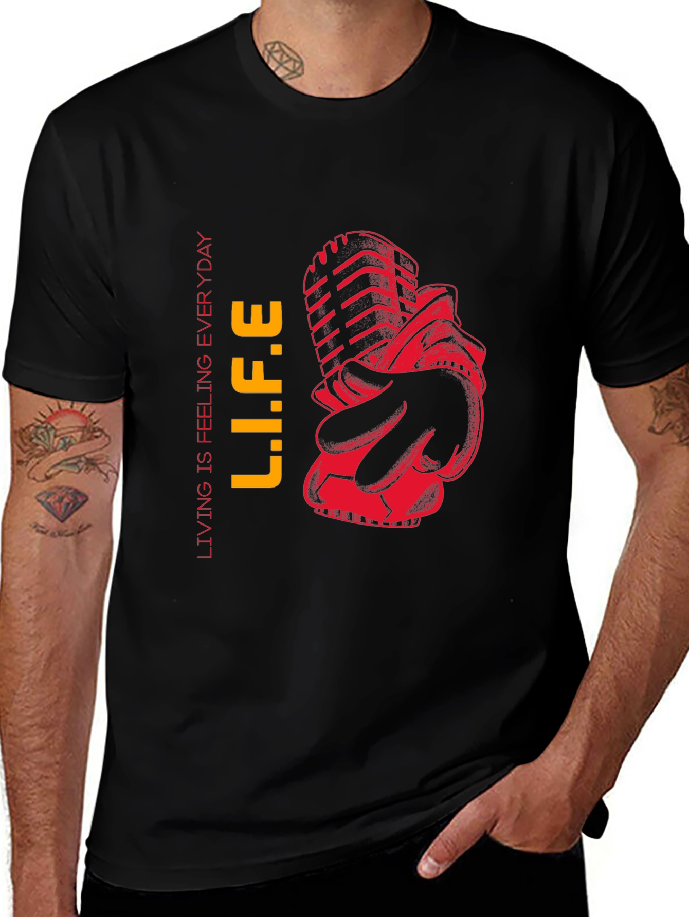 LIFE Graphic Tee - Feel Good Everyday