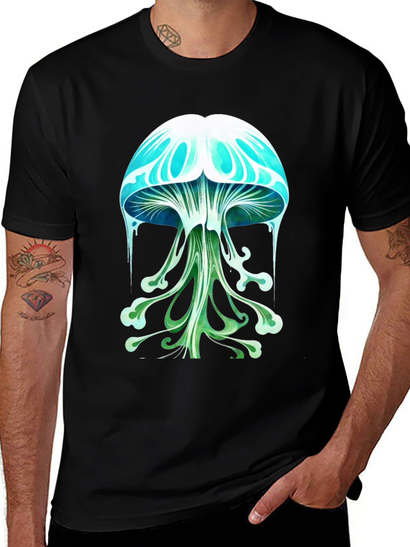 Variant 27 of Jellyfish Graphic Tee - Unique Design