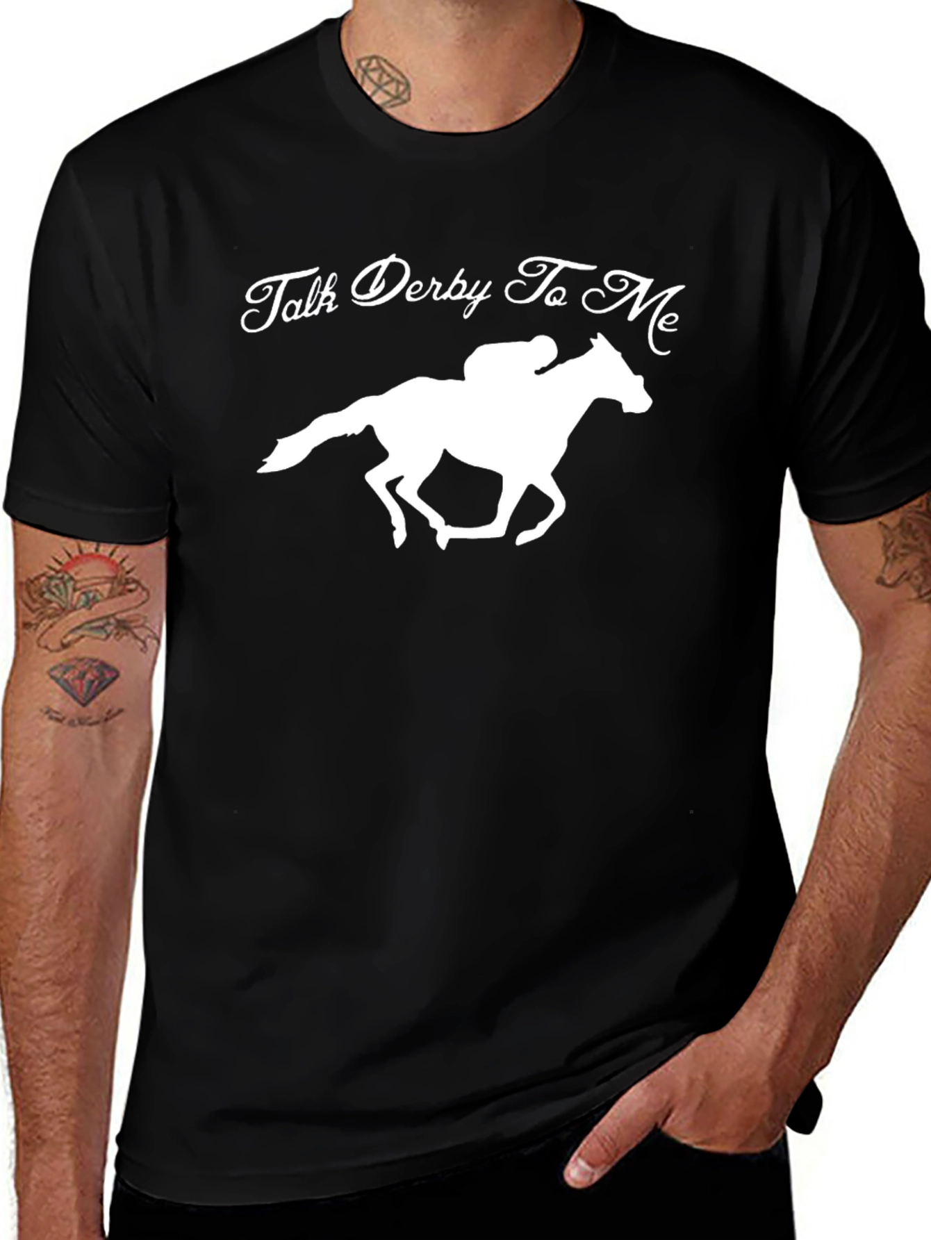 Variant 10 of Talk Derby To Me Graphic Tee