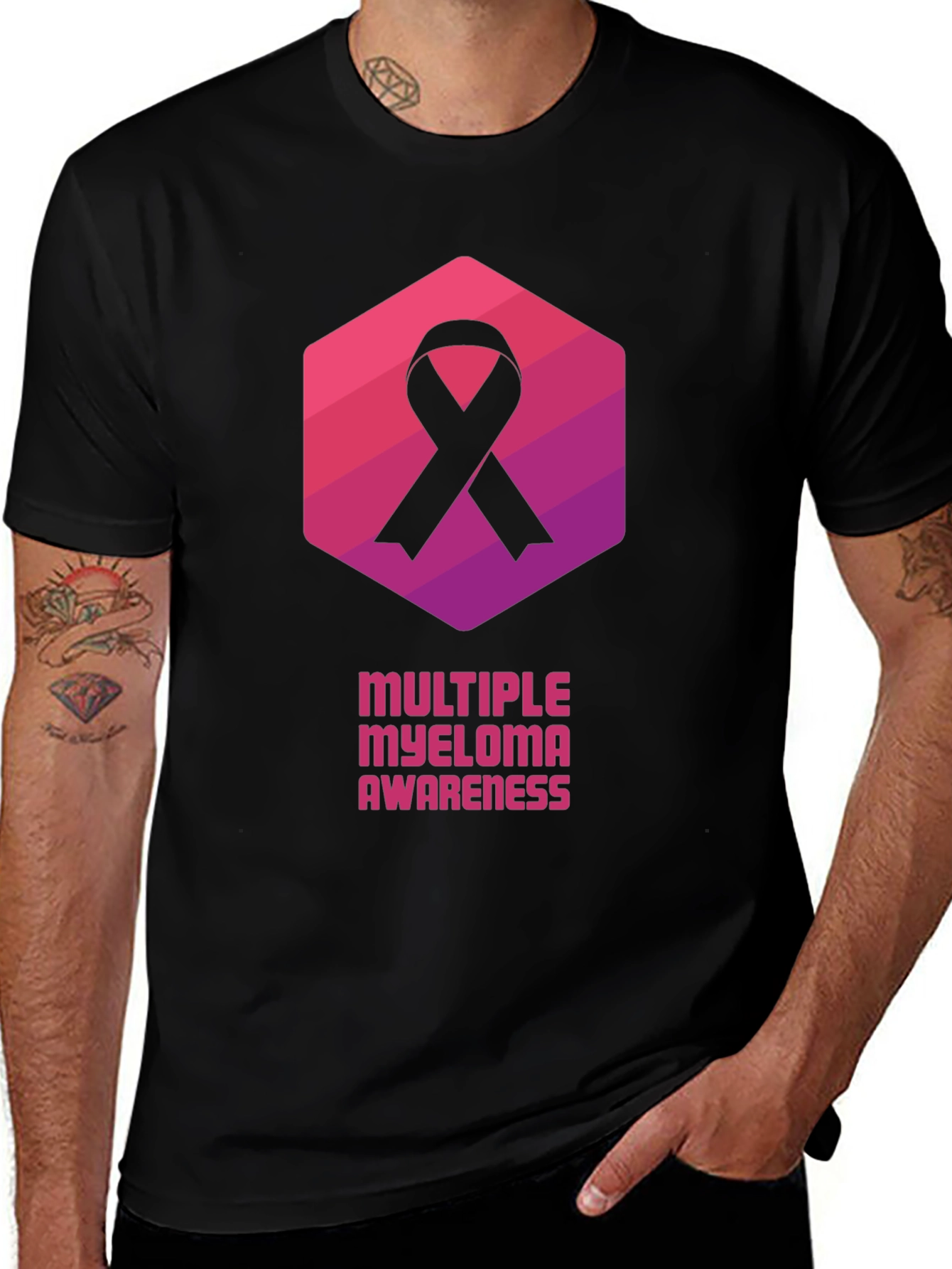 Variant 9 of Multiple Myeloma Awareness T-Shirt