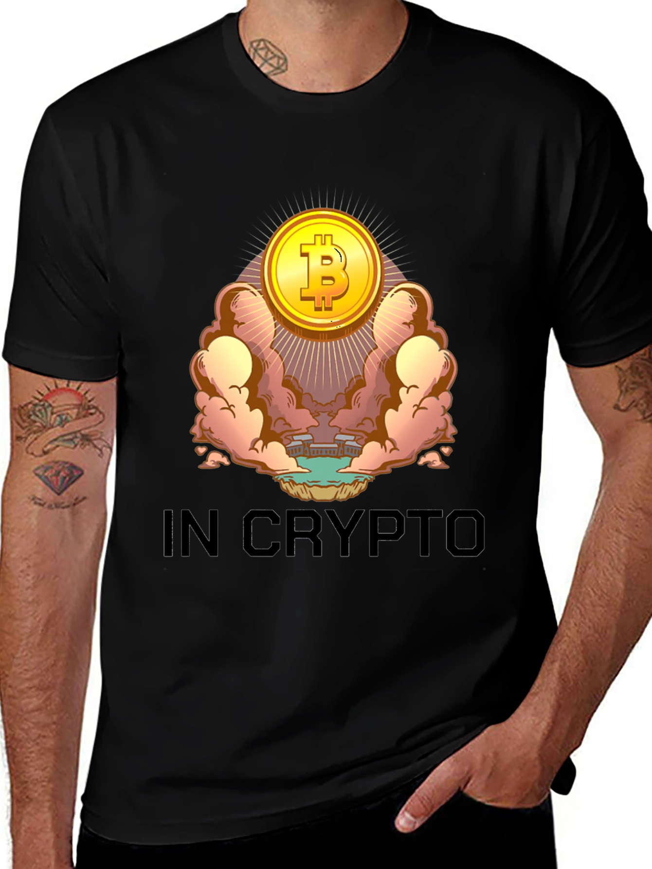 Bitcoin Crypto Enthusiast T-Shirt