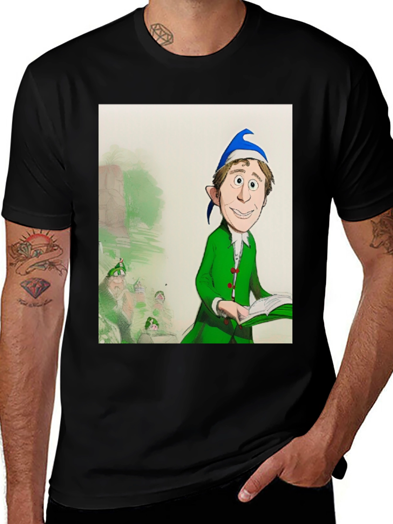 Variant 9 of Cartoon Character Graphic Tee