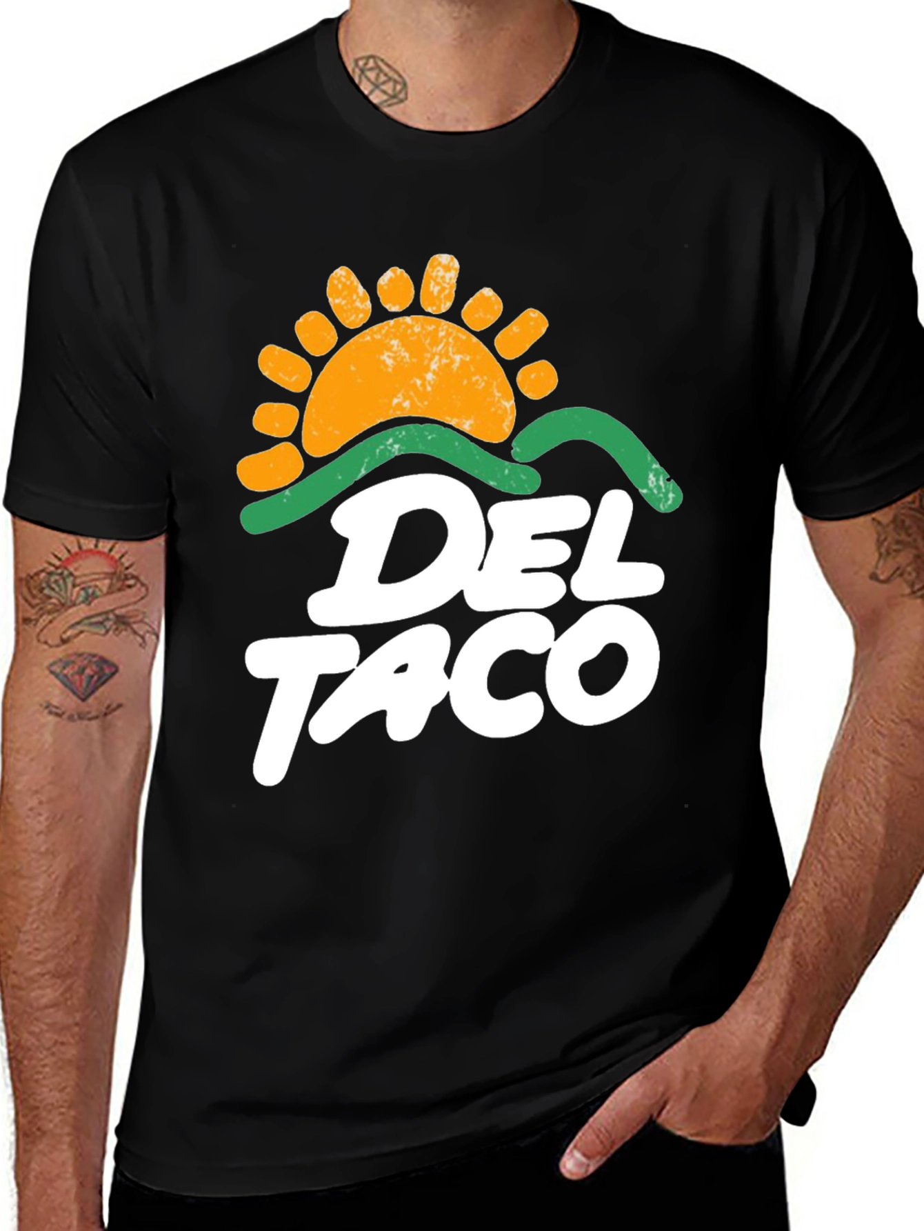 Del Taco Graphic T-Shirt - Black