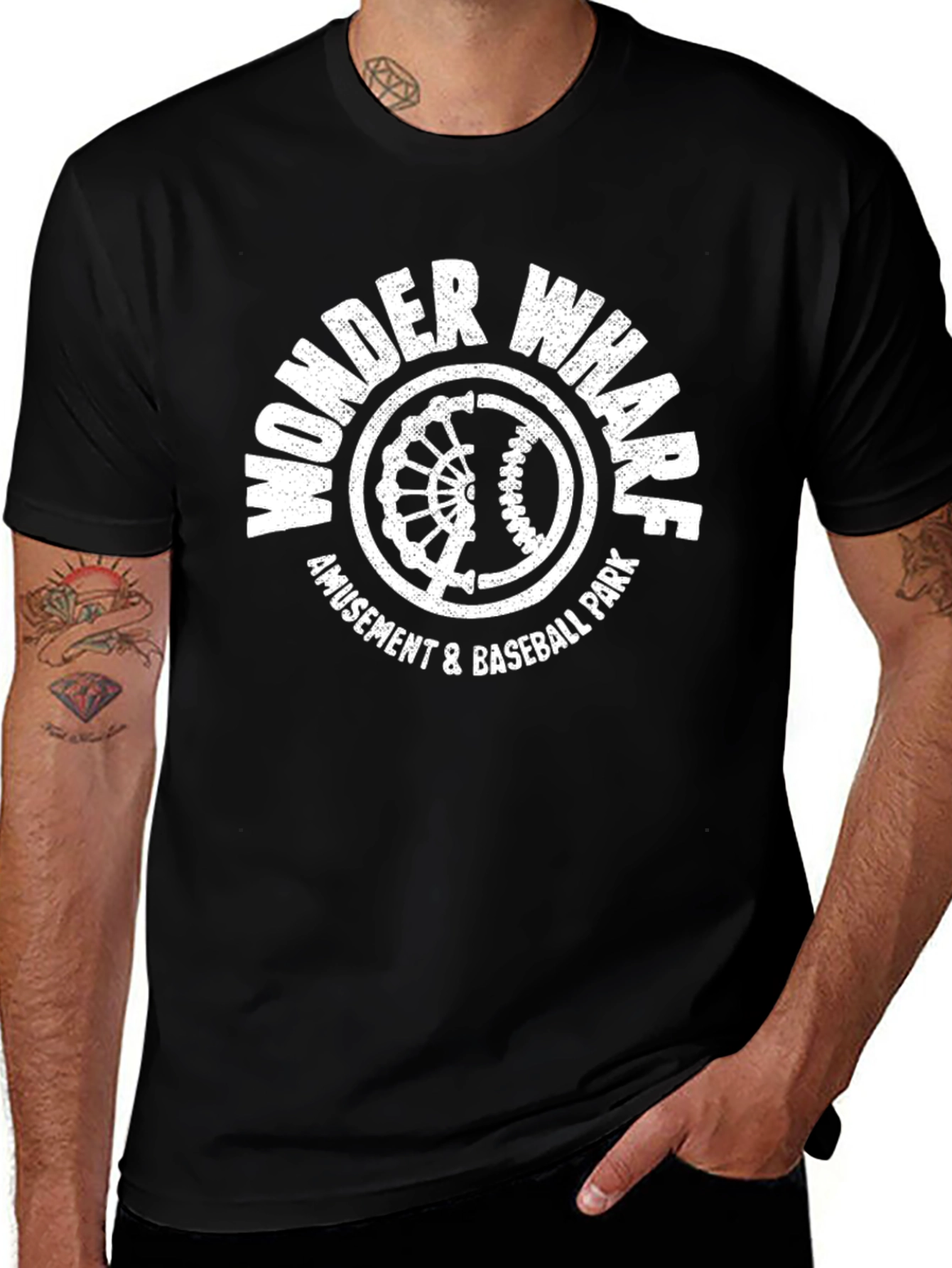 Wonder Wharf Amusement Park T-Shirt