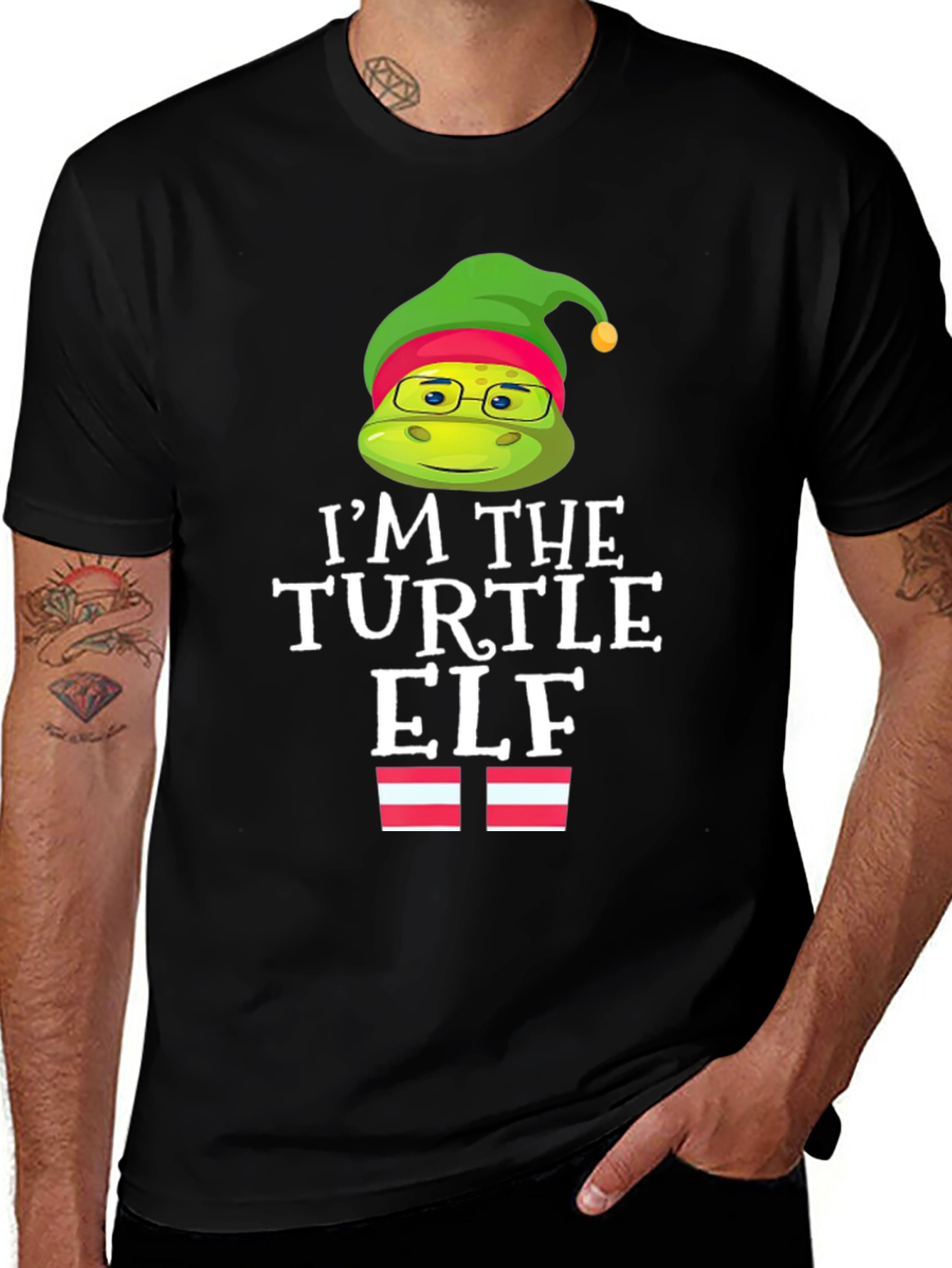I'm the Turtle Elf Holiday T-Shirt