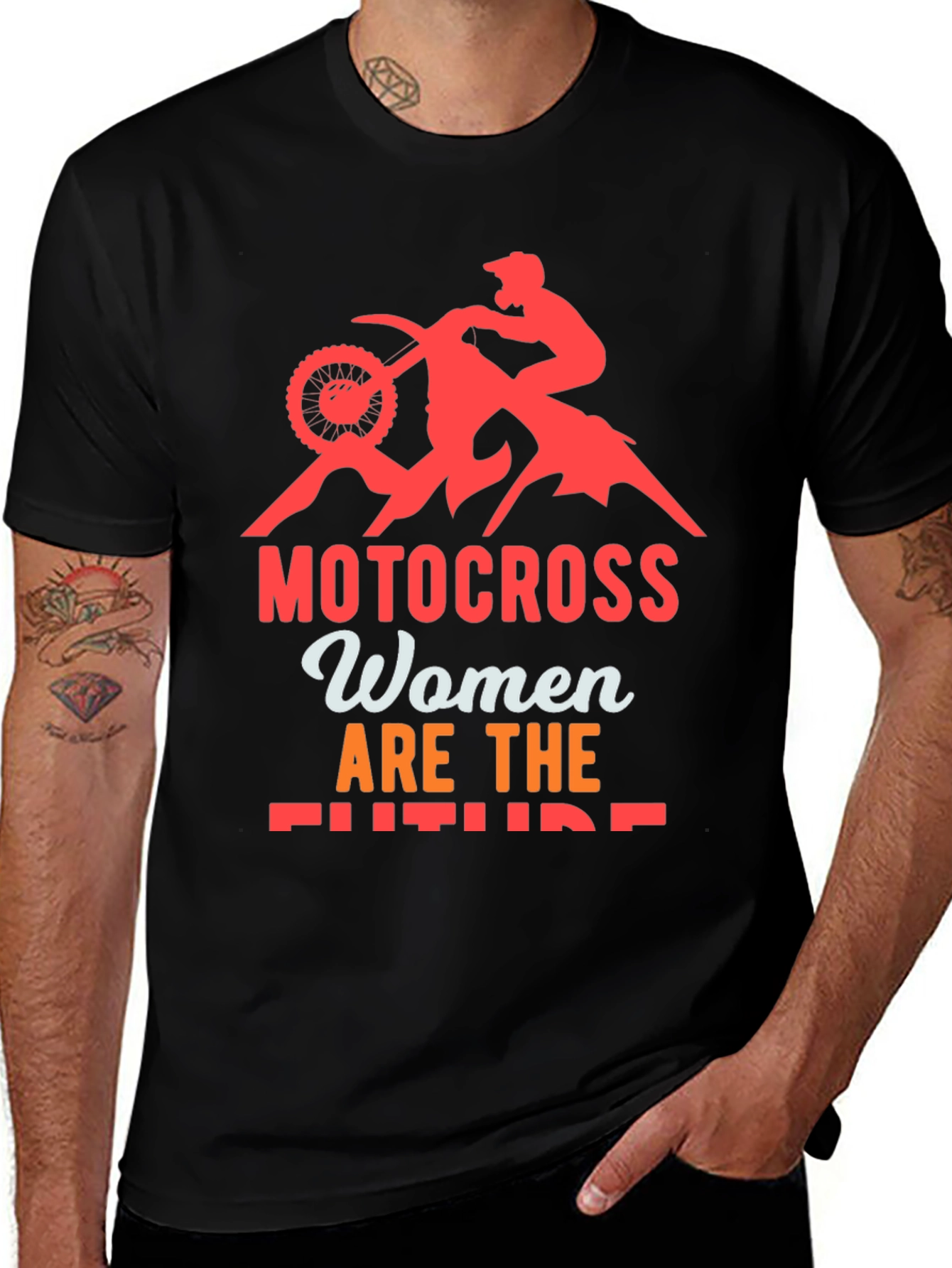 Variant 16 of Motocross Women Future T-Shirt