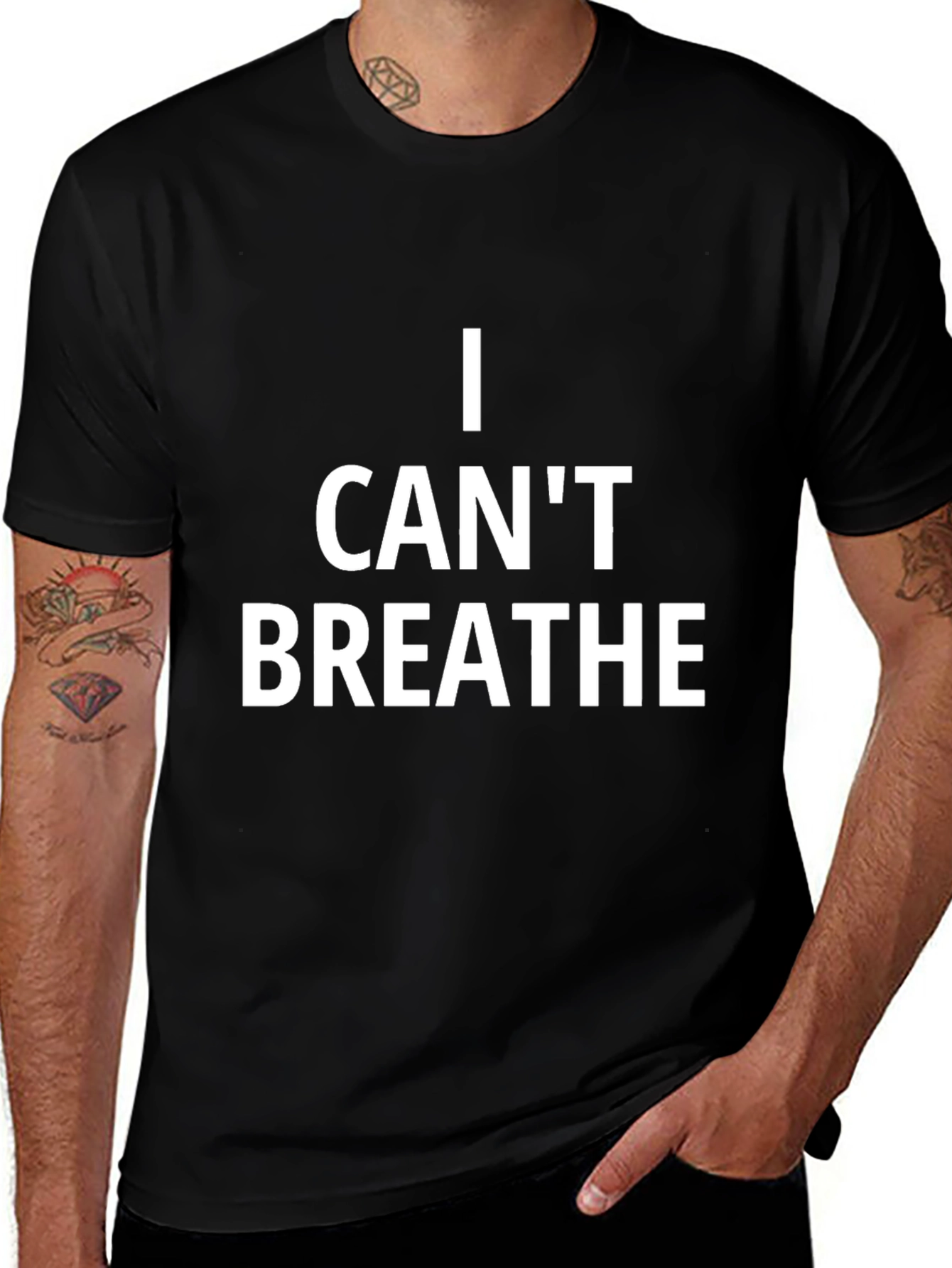 Variant 13 of I Can't Breathe Graphic Tee