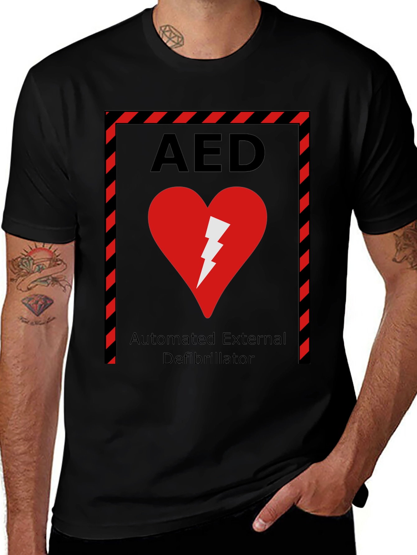 AED Automated External Defibrillator T-Shirt