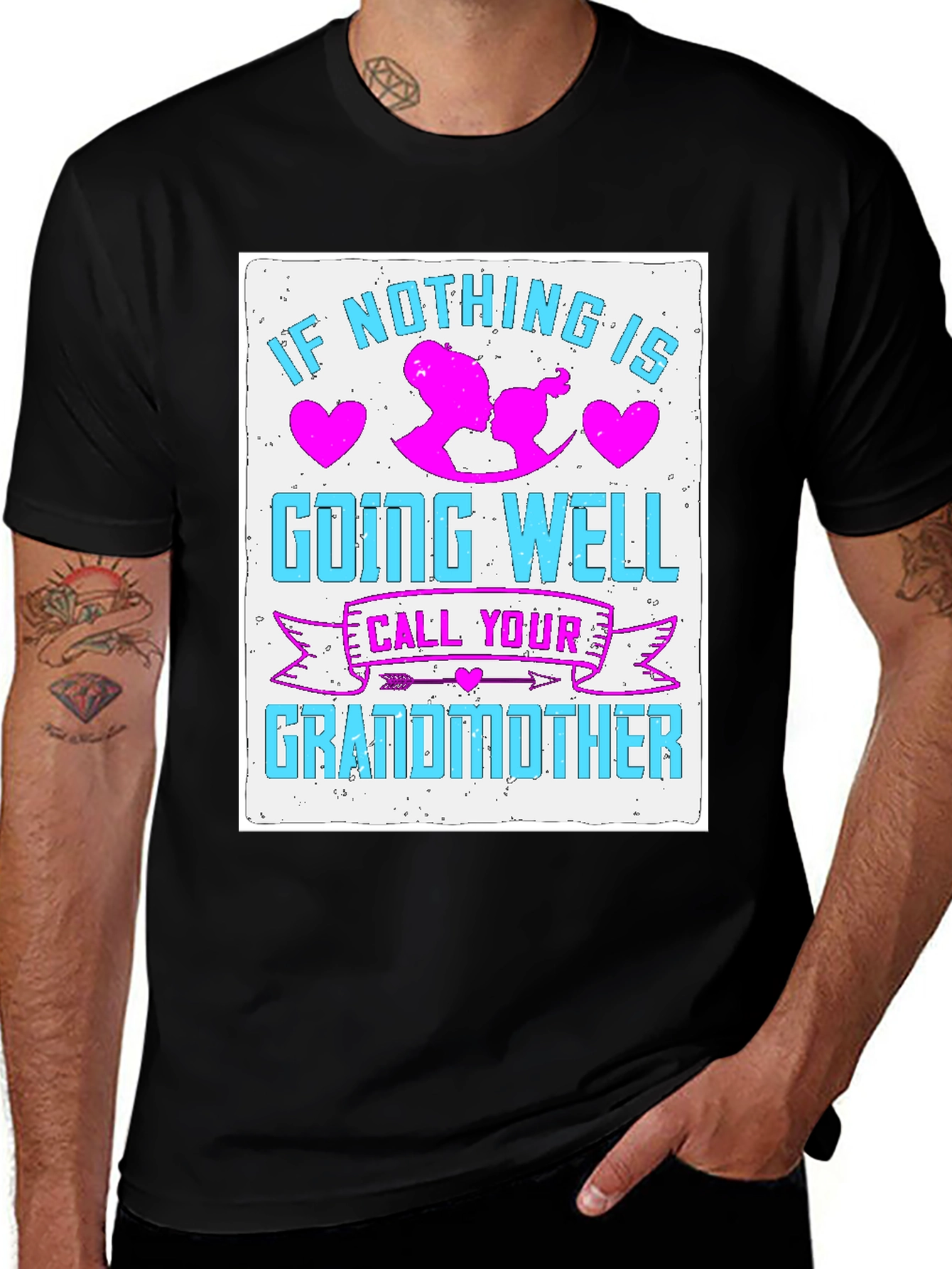 Variant 17 of Grandmother Love T-Shirt