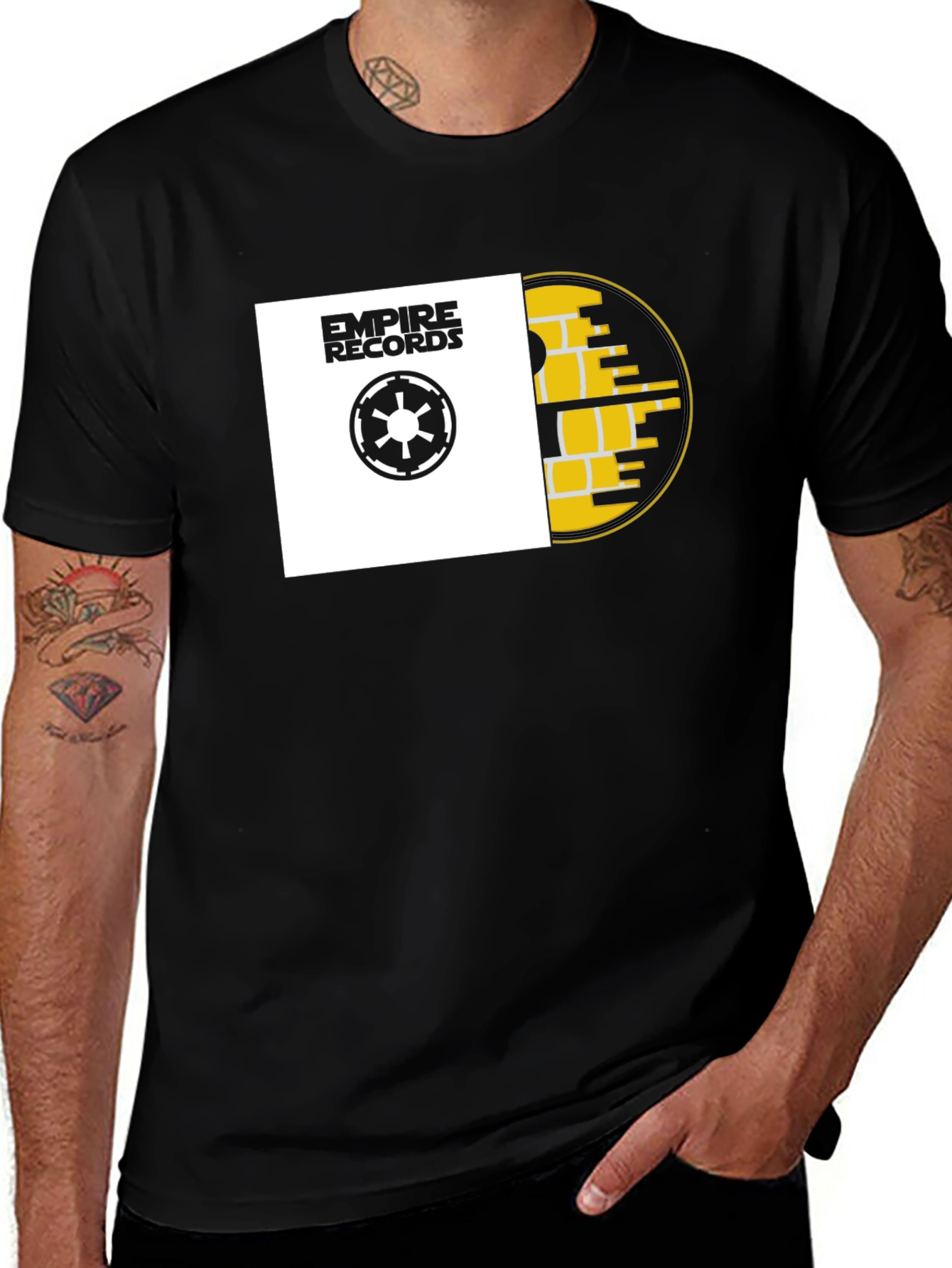 Variant 15 of Empire Records Star Wars Death Star T-Shirt