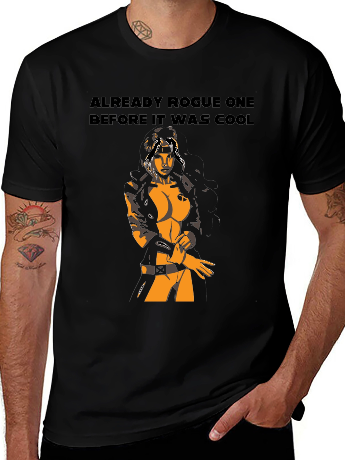 Variant 23 of Rogue One Before Cool Graphic Tee