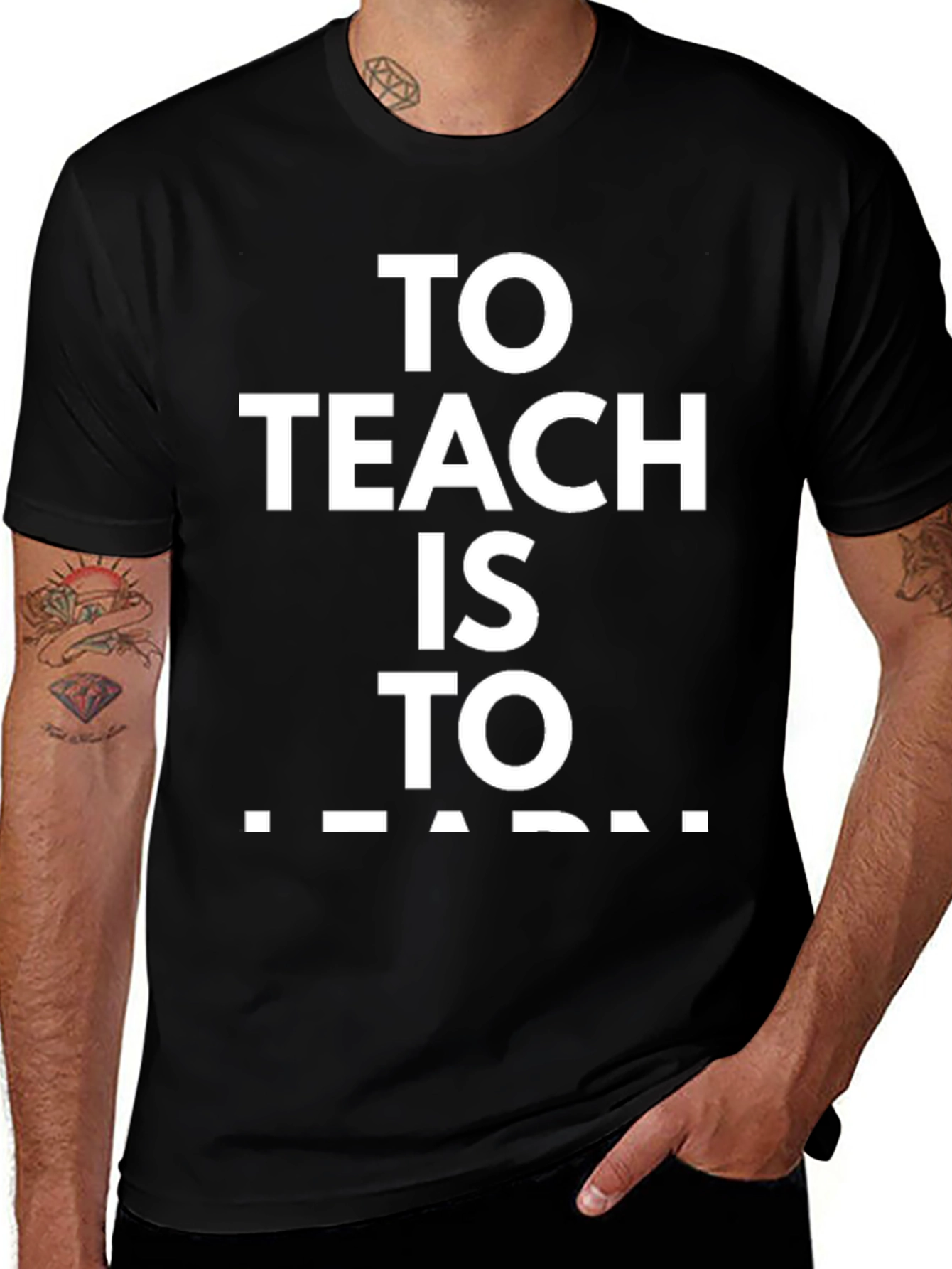Variant 21 of To Teach is to Learn Graphic T-Shirt