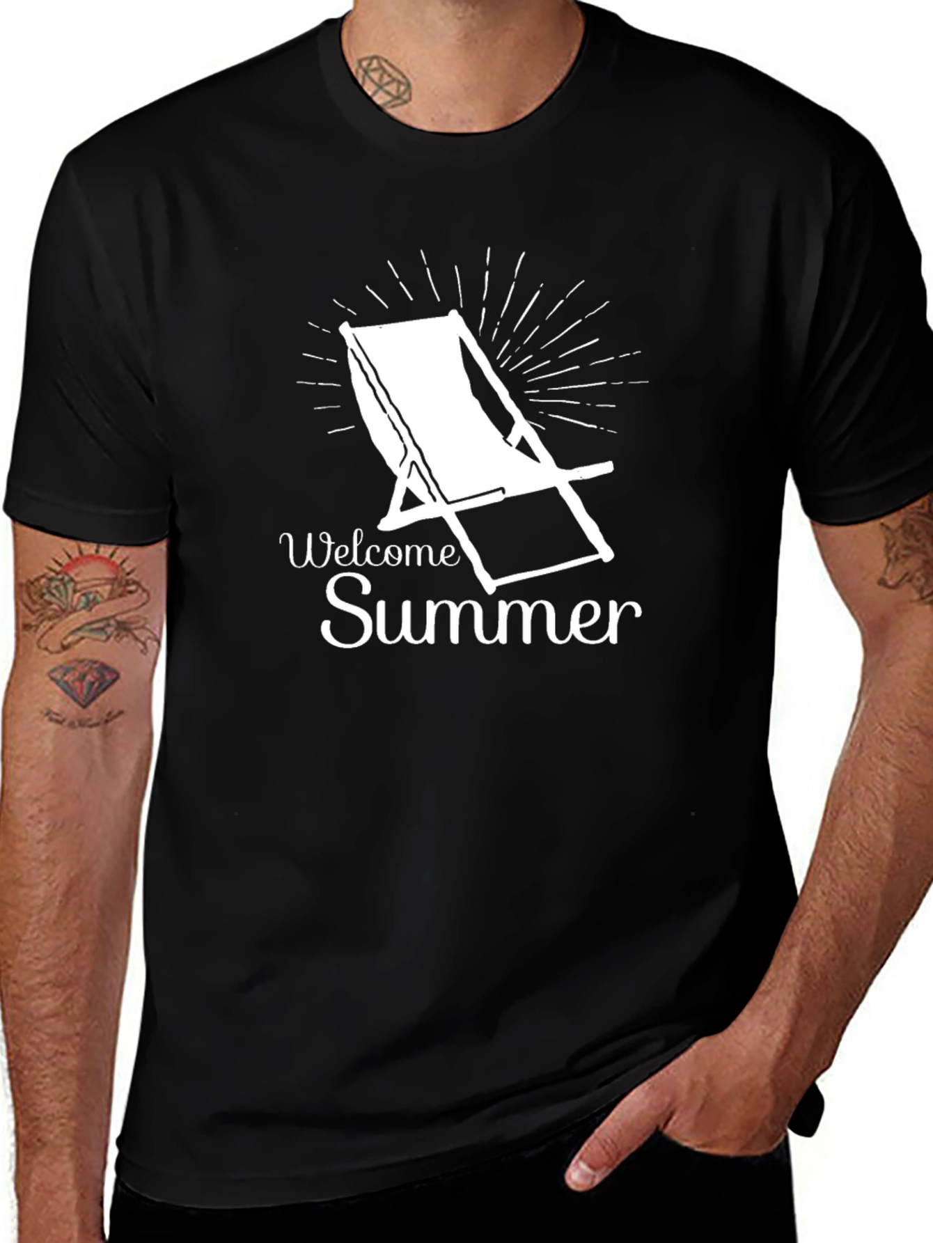 Variant 10 of Welcome Summer Graphic Tee