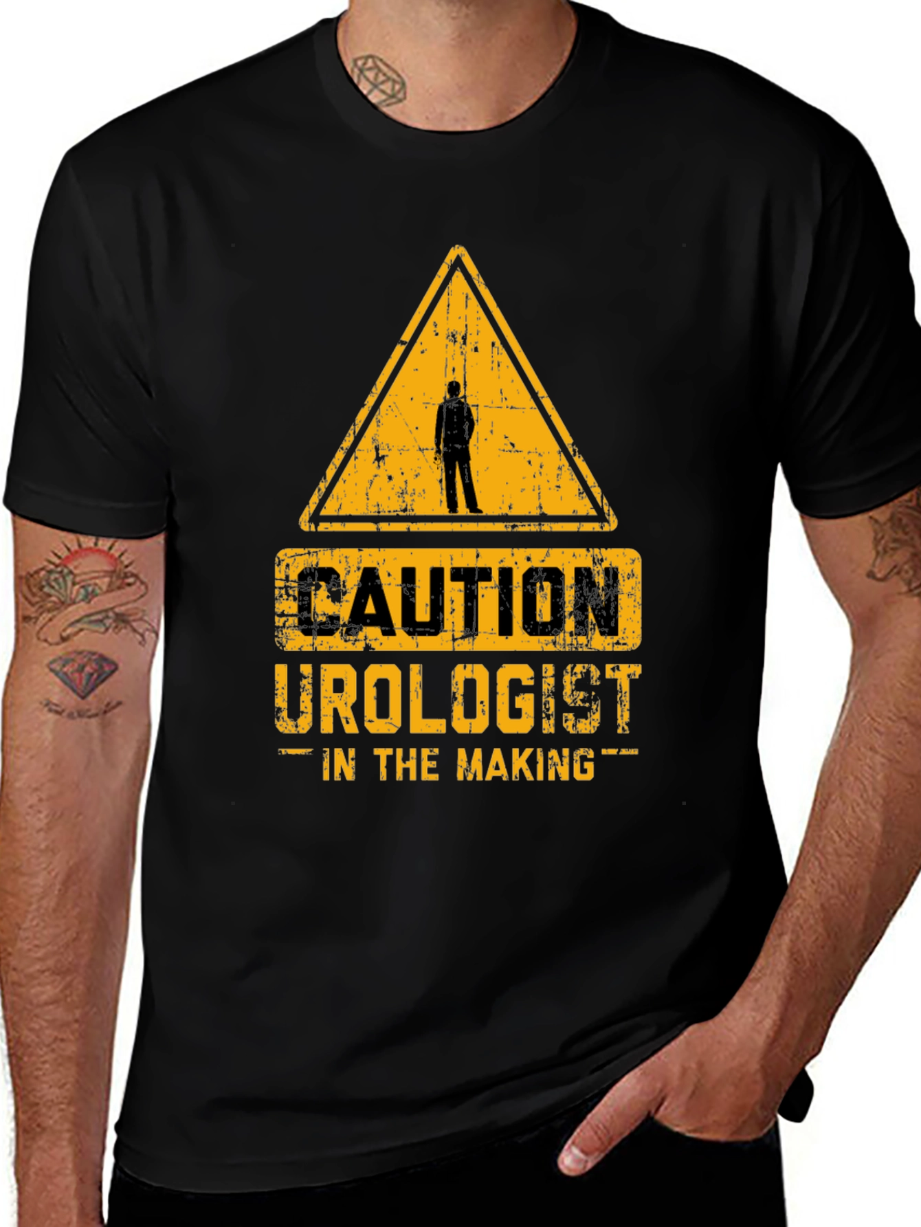 Variant 7 of Caution Urologist In The Making T-Shirt
