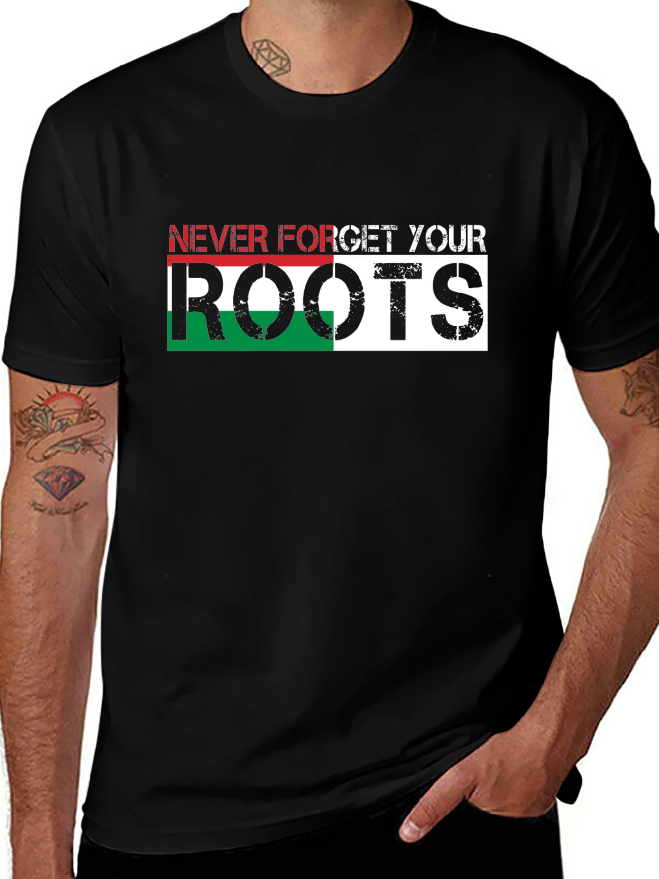 Variant 7 of Never Forget Your Roots T-Shirt