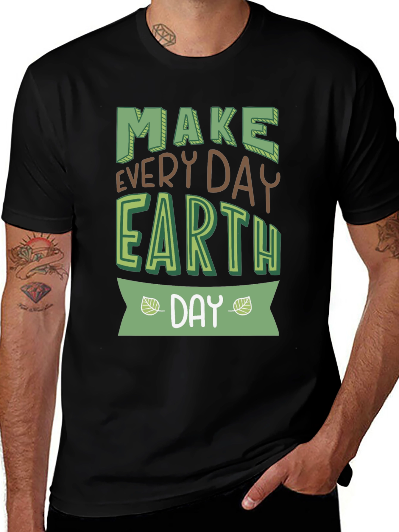 Earth Day Graphic Tee - Make Every Day Earth Day